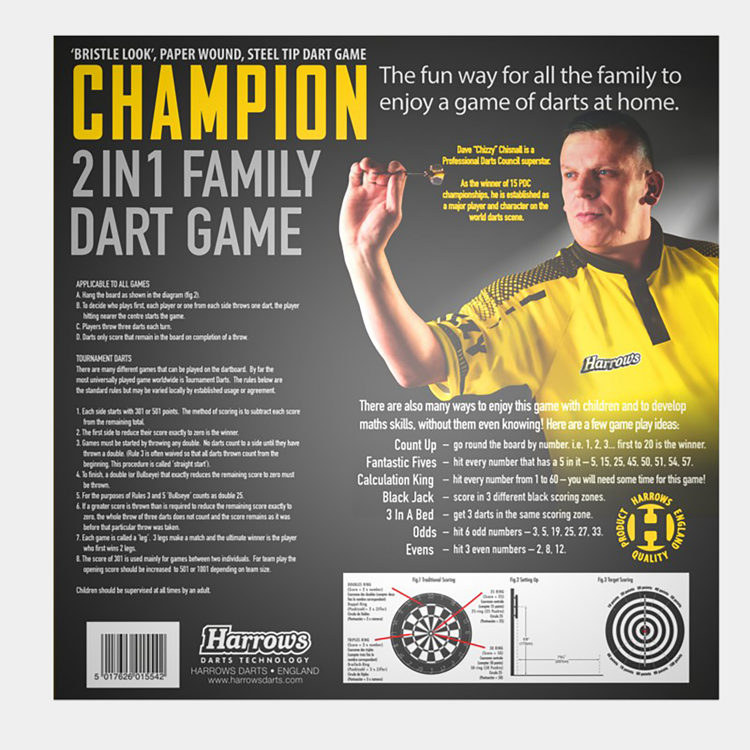 Champion Family Darts Game, dart -