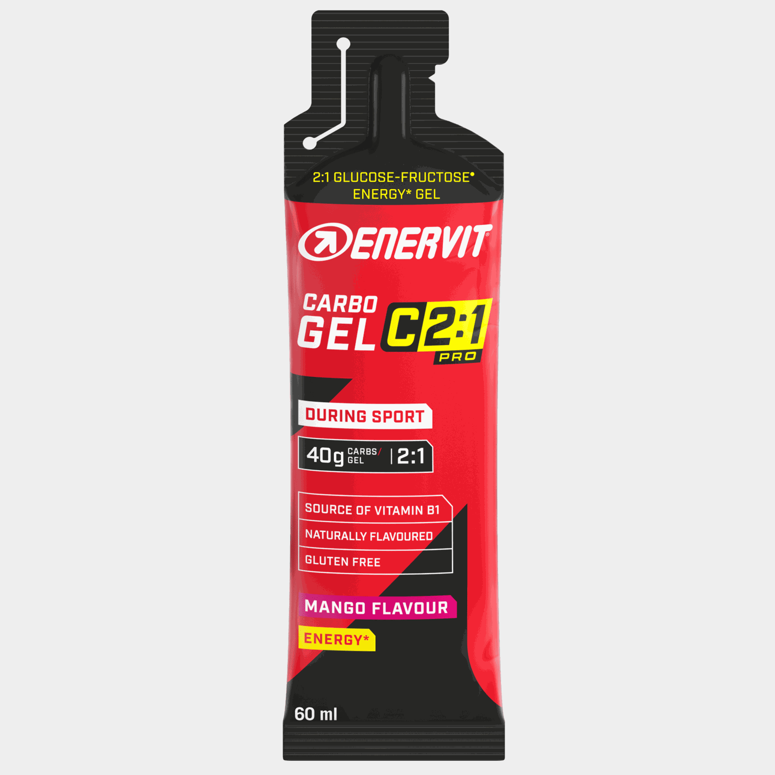  C2:1 PRO Carbo Gel Mango 60ml, żel energetyczny -