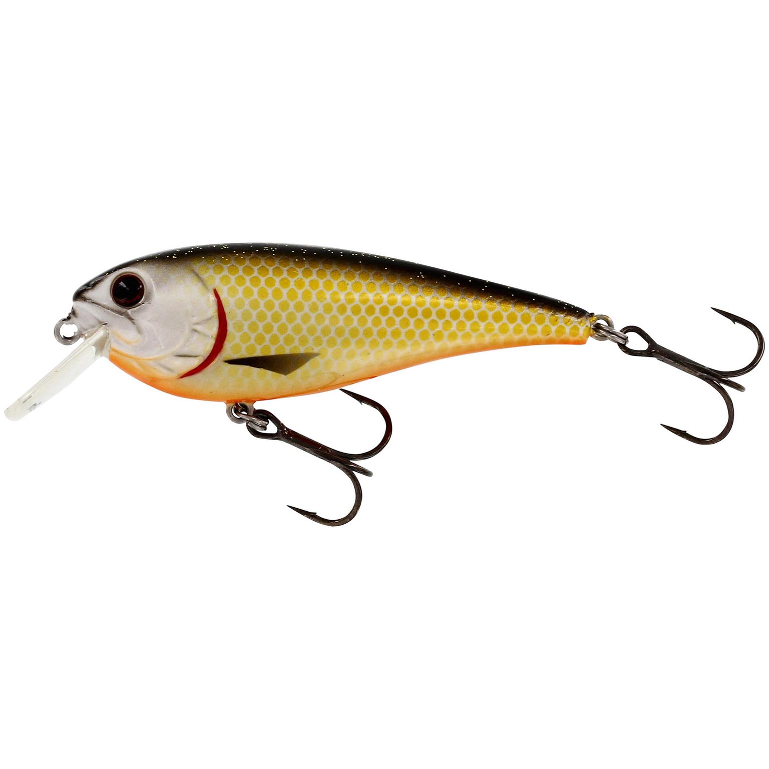  Przynęta typu crankbait Rawbite o długości 7 cm i wadze 12 g, pływająca i oscylująca.