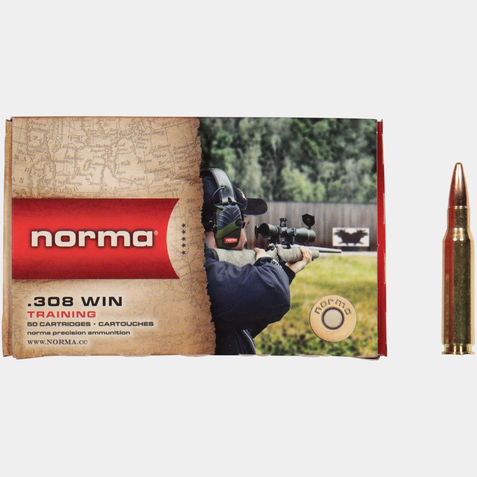  308W Jaktmatch 9,7 gr, gevärammunition -