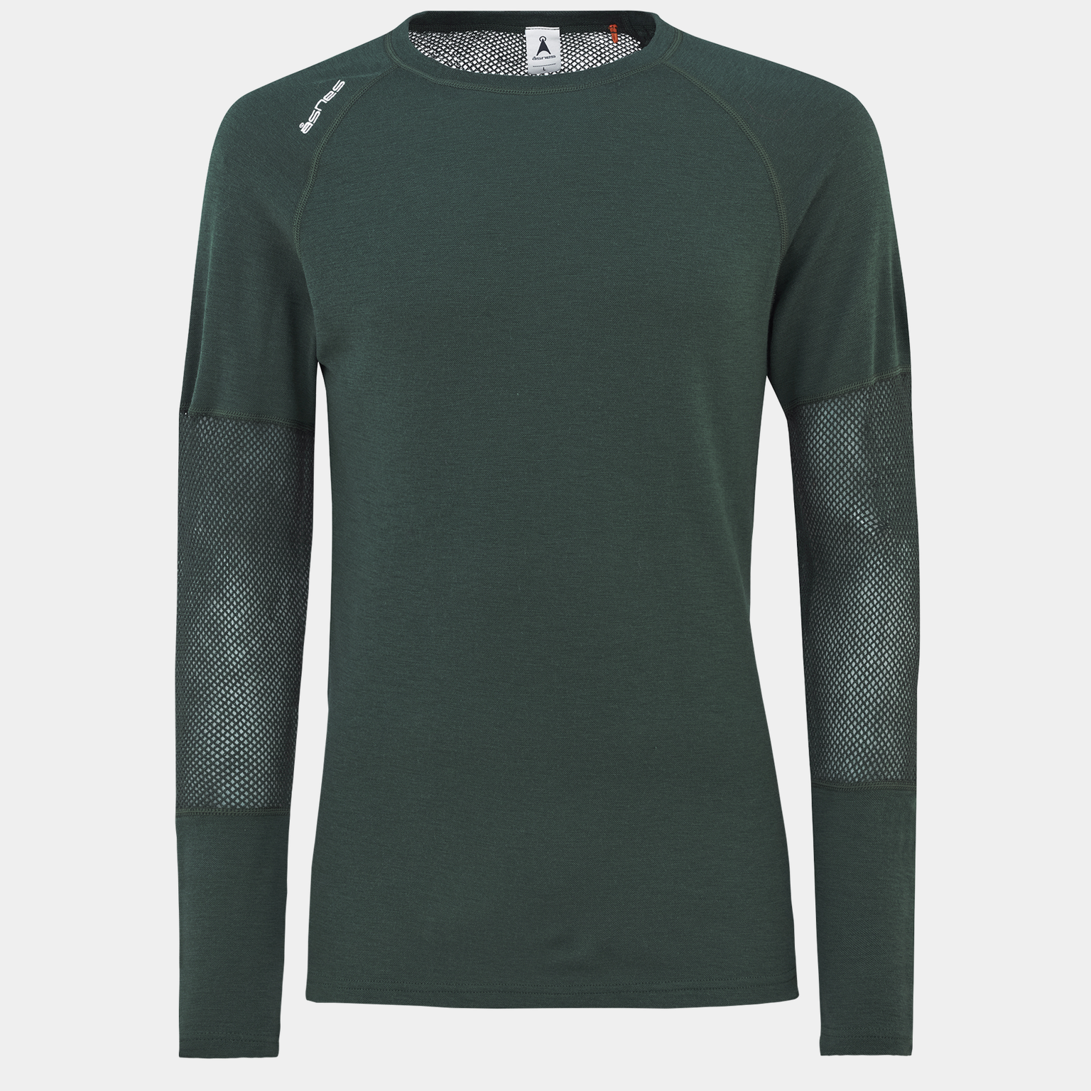  Maglione da uomo Tundra a maniche lunghe in lana - Verde