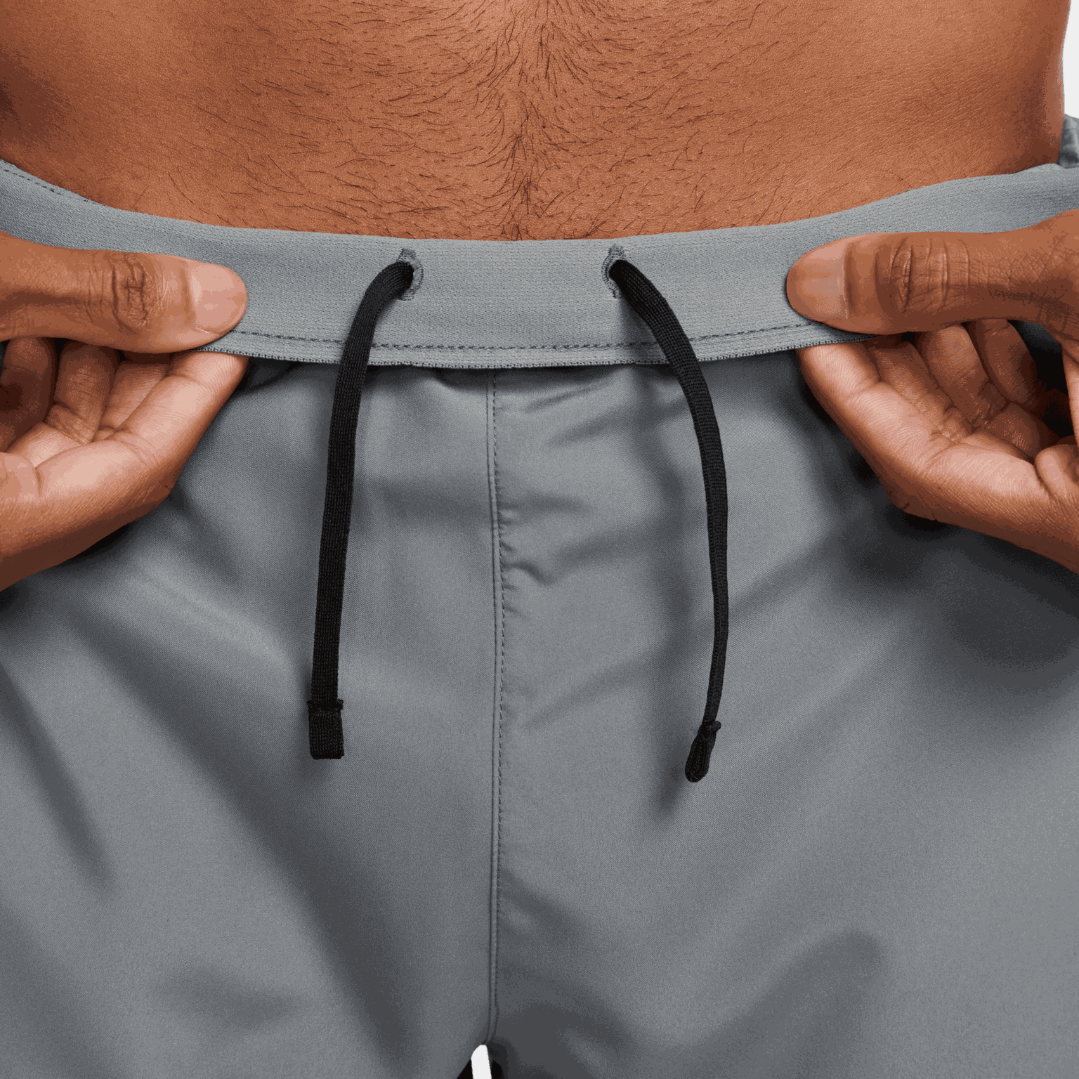 Pantaloncini da corsa da uomo Dri-FIT Challenger 5BF - Grigio