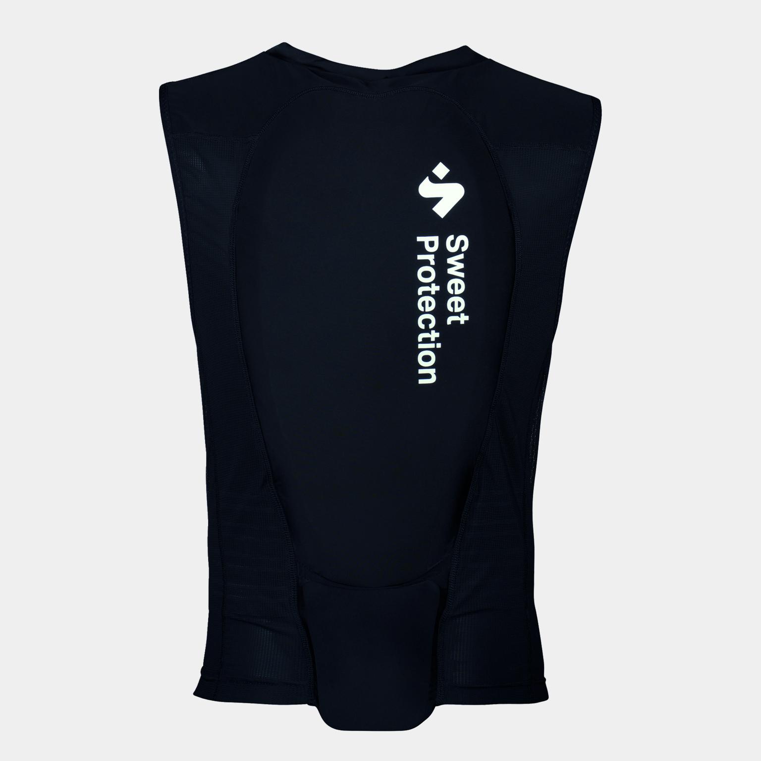 Back Protector Vest 24/25, ryggbeskyttelsesvest, ski, snowboard, herre - Svart