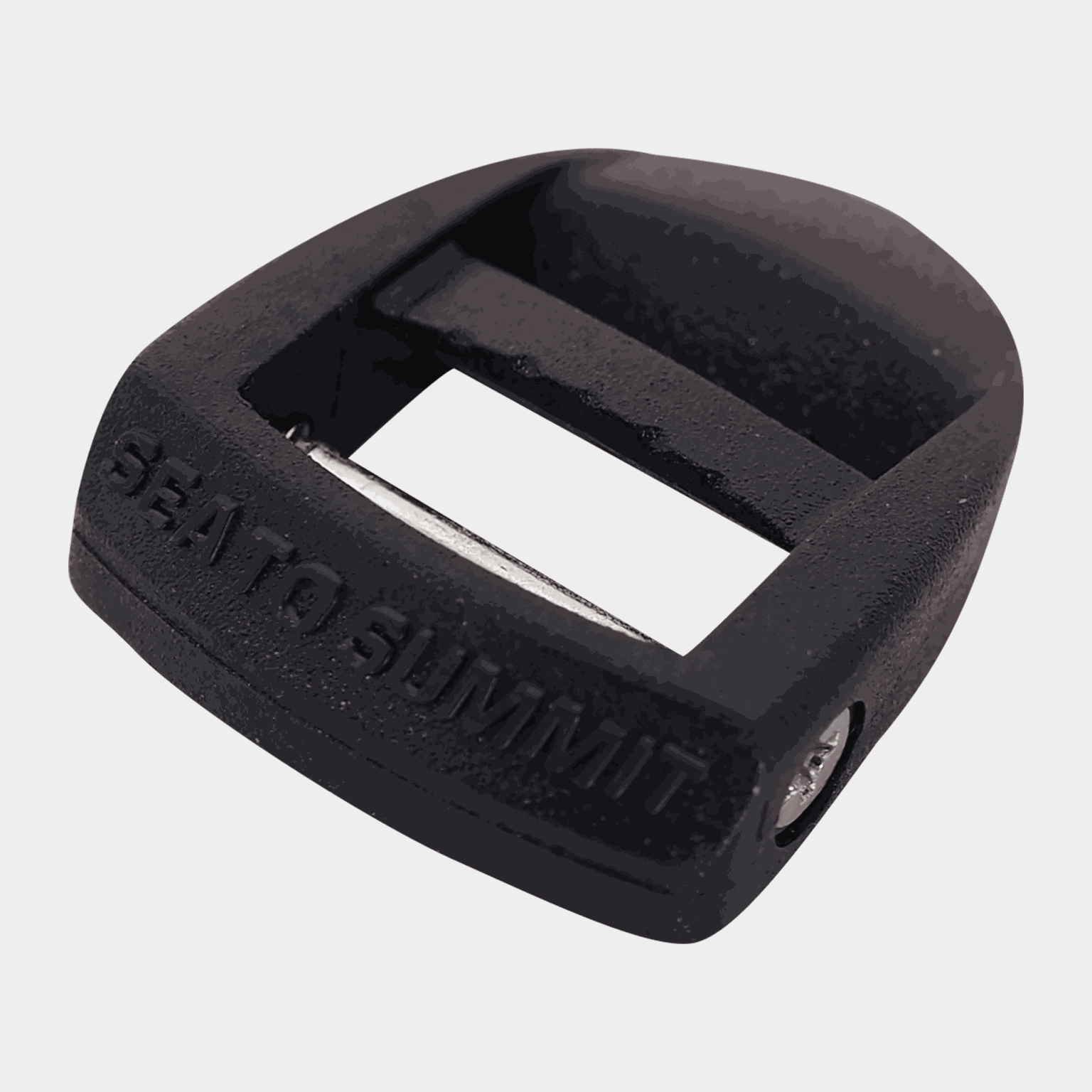 Buckle 15Mm Ladderlock 1 Pin Black, reserveklips - Svart