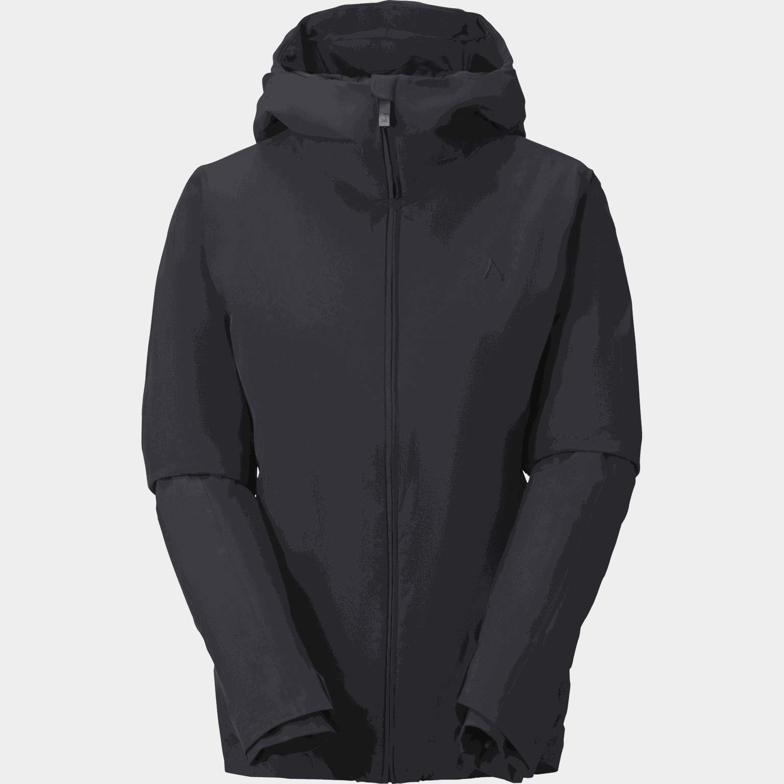 Jaqueta feminina Curve elástica, ideal para esqui e snowboard - preta