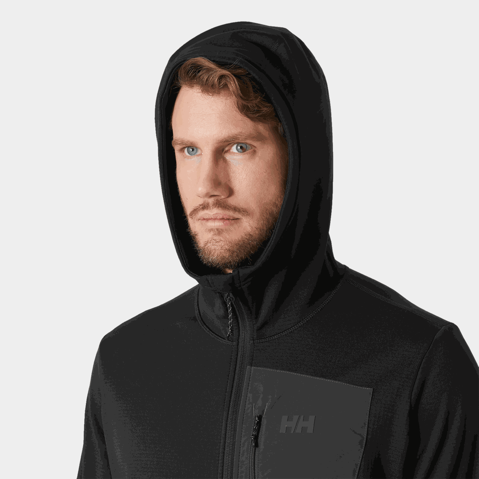 Versalite Hooded Fleece Jacket, fleecejakke, herre - Blå
