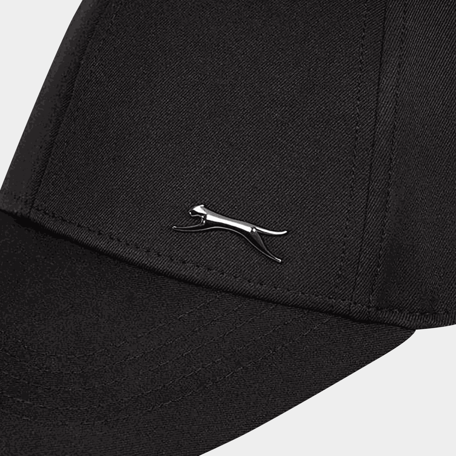  Boné unissex com logo do Met – preto com estampa – preto