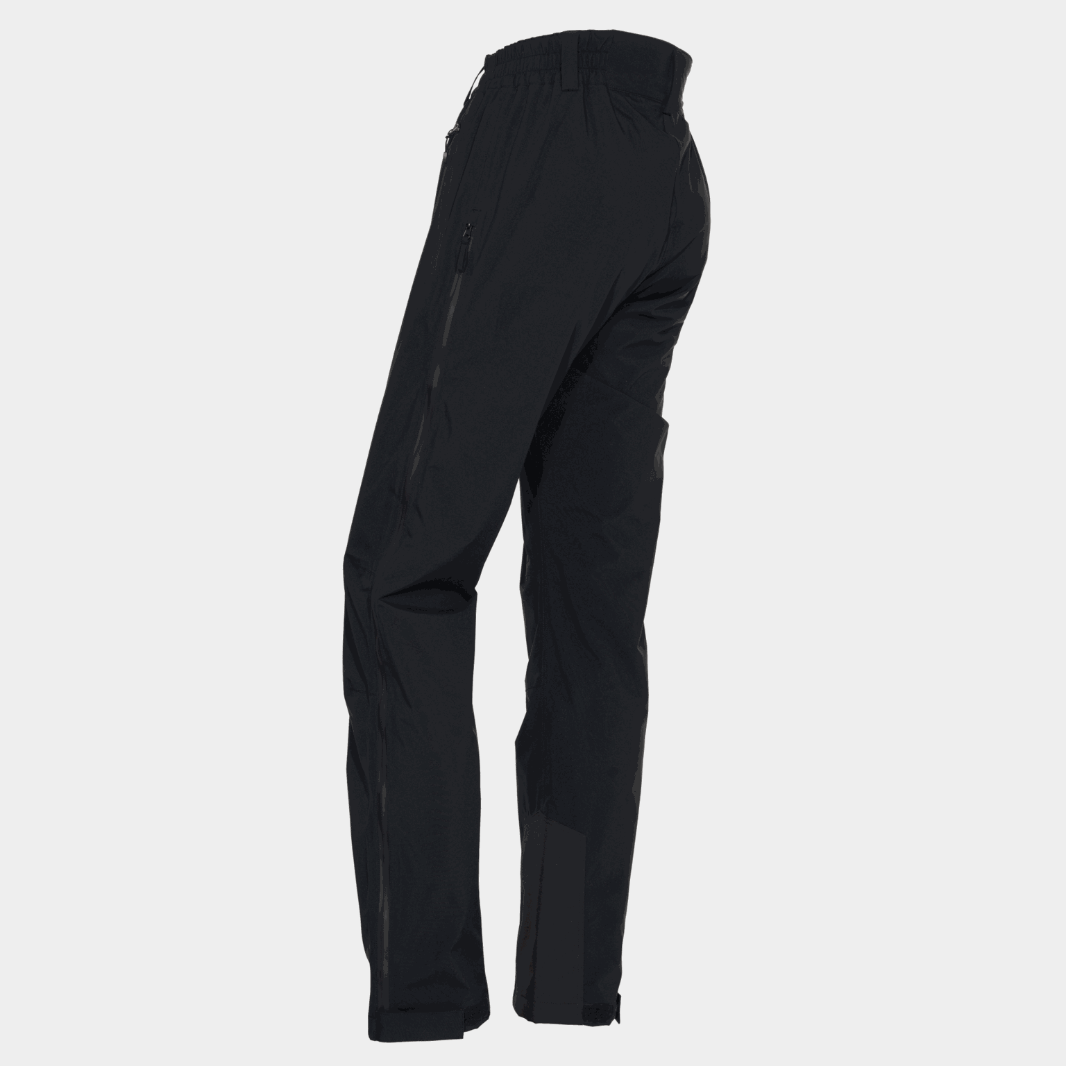  Pantaloni Trollfjellet Shell Zip W, pantaloni a guscio, da donna - neri