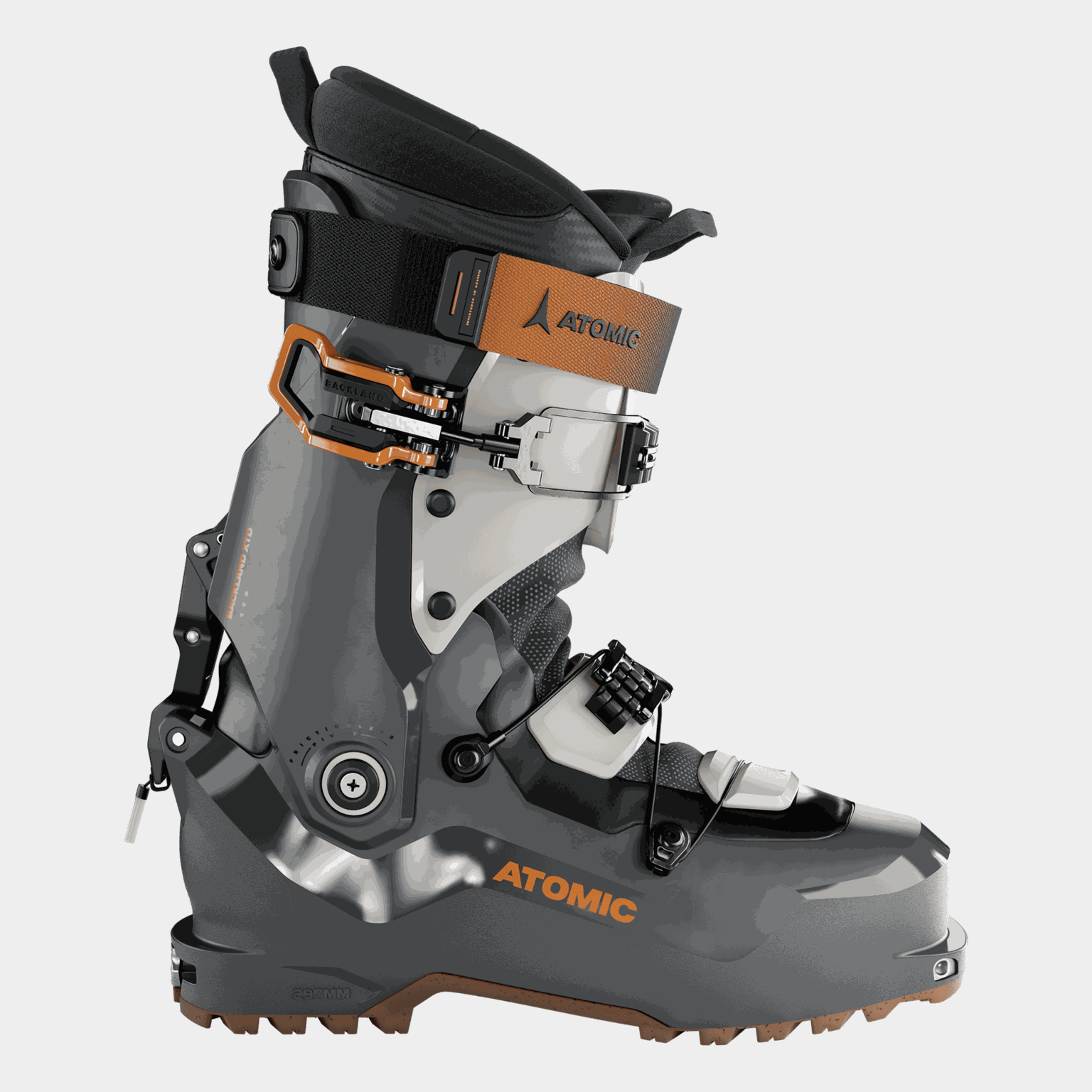  Botas de caminhada masculinas Backland XTD 110, tamanho 24/25, pretas.