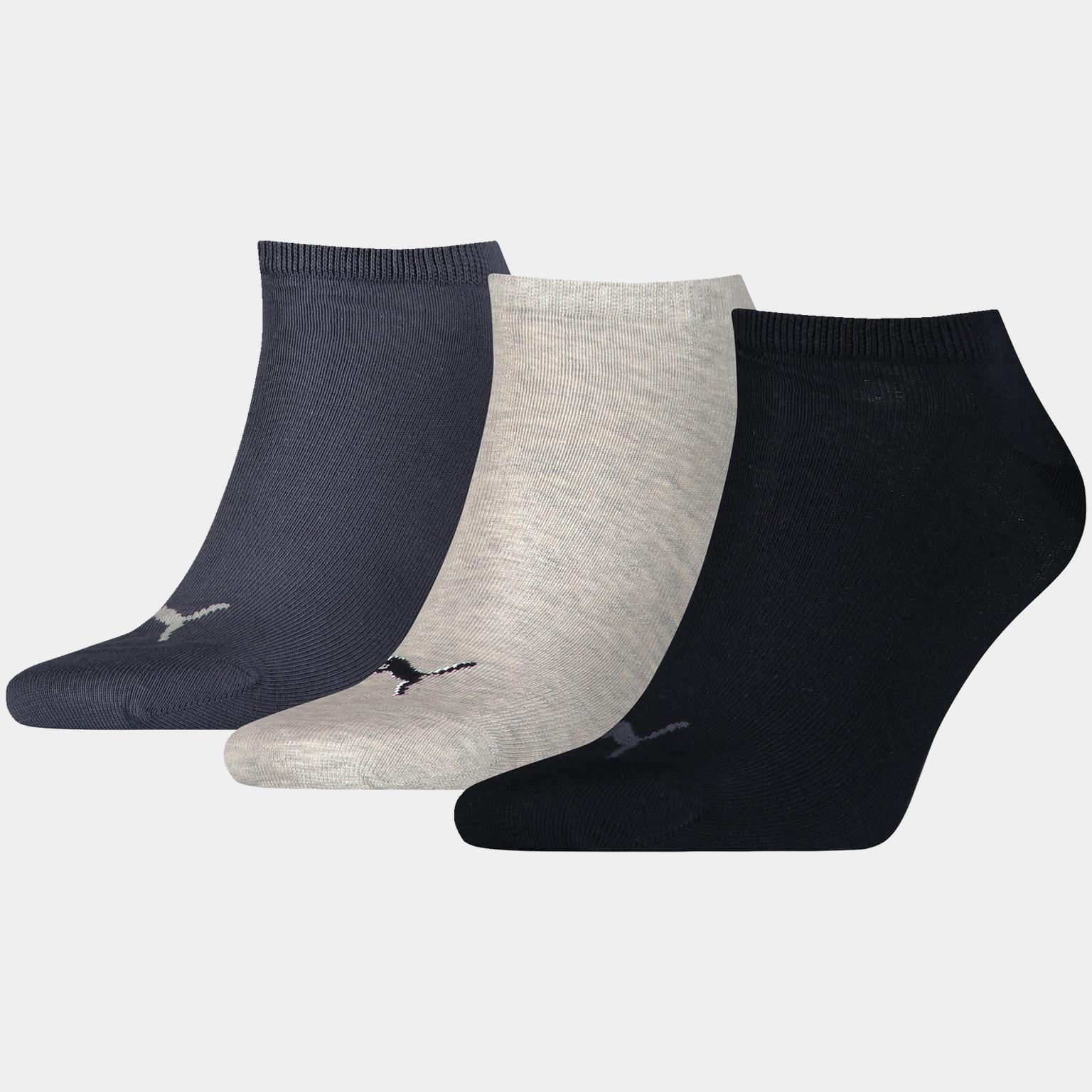  Puma unisex zokni, egyszínű (3 db-os csomag)