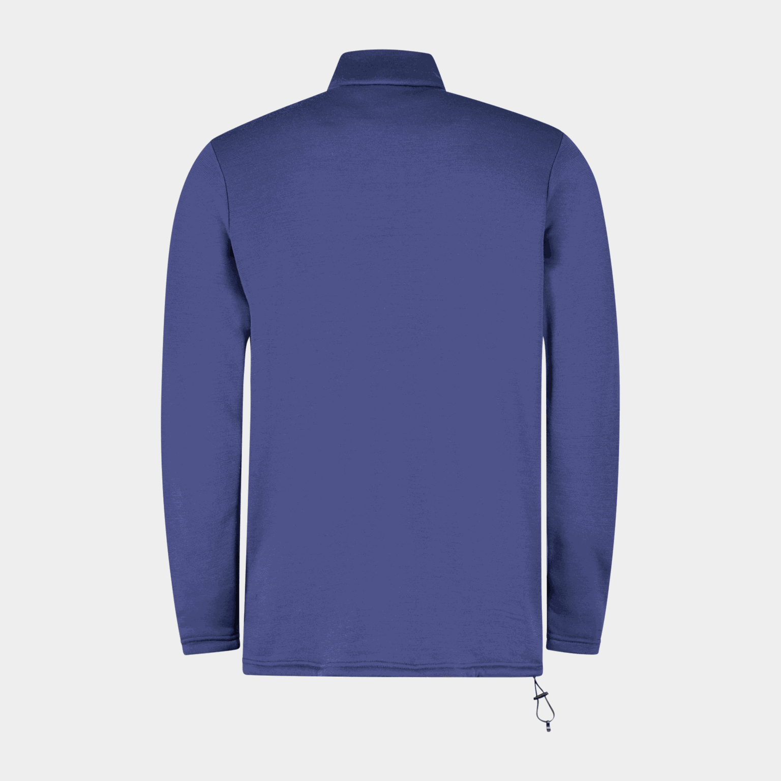Kleveland Merinowollen trui met rits, unisex