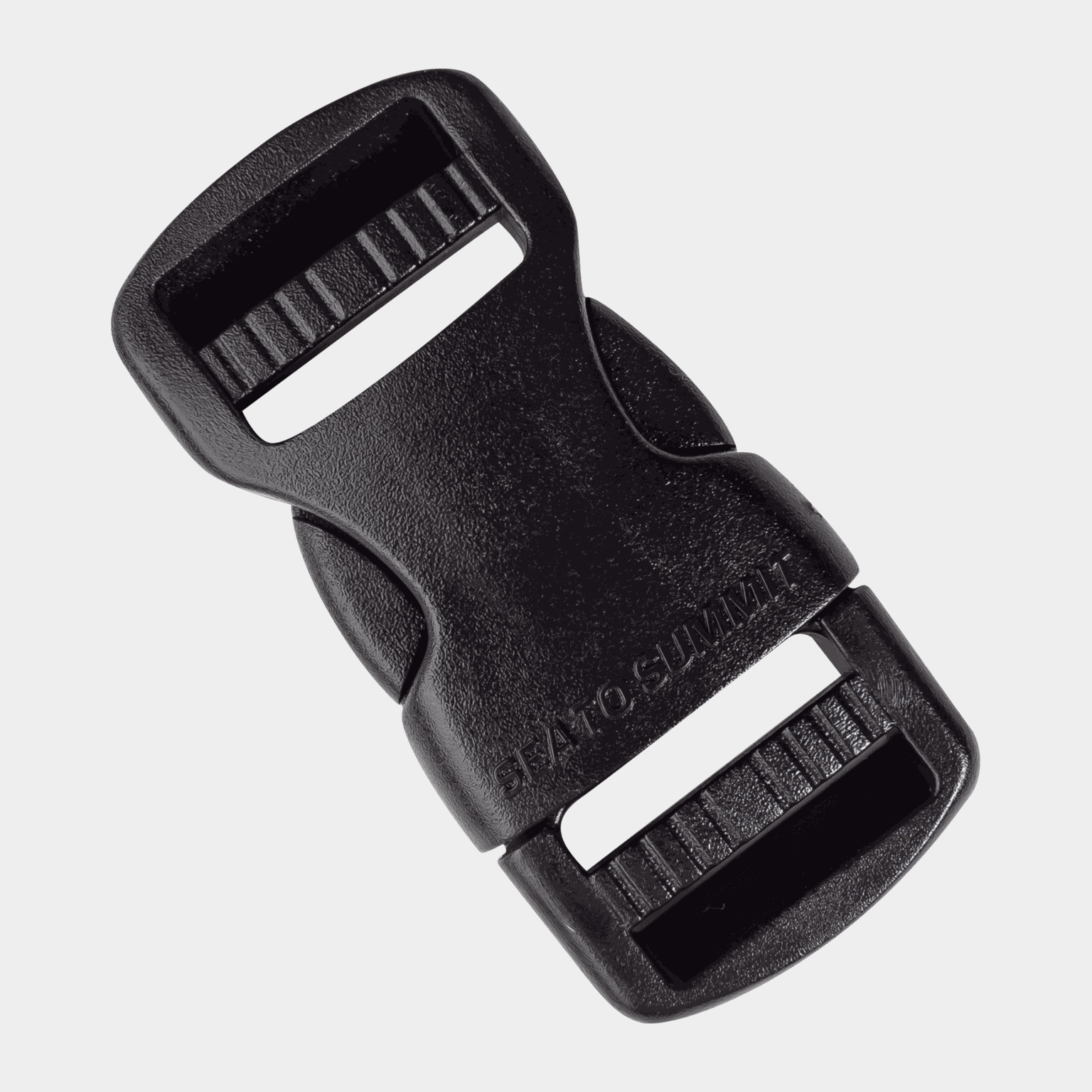 Buckle 20Mm Side Release Black, reserveklips - Svart