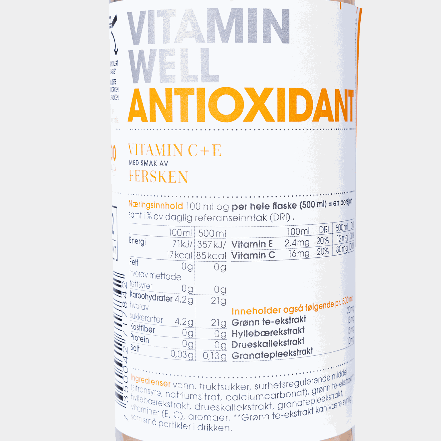 Vitamin Well Antioxidant, sportsdrikk -