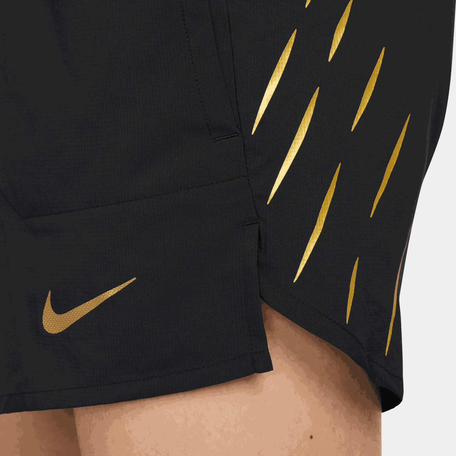 Dri-FIT Jakob 5BF Short, løpeshorts, herre - Svart