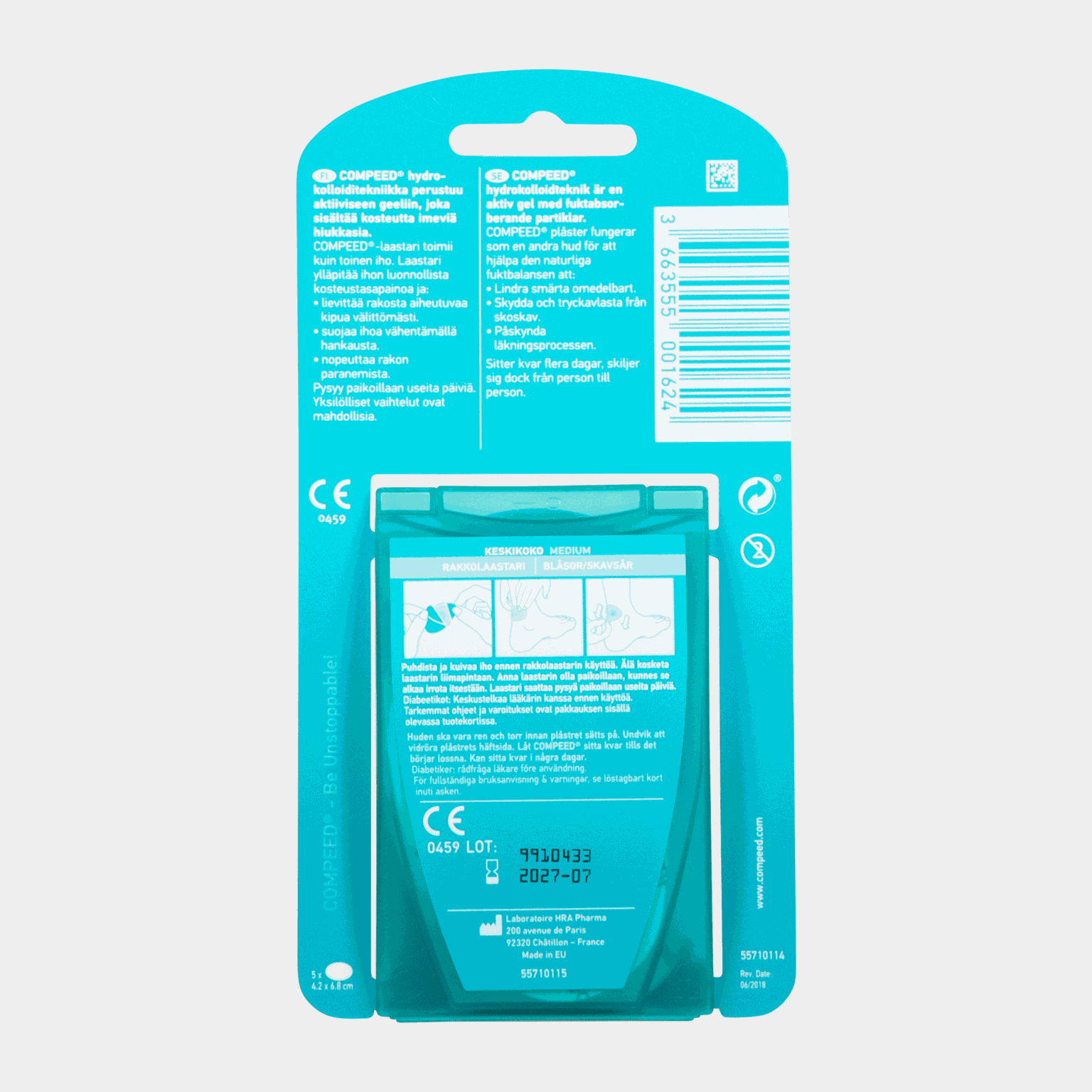  Compeed Blis z 5 opatrunkami na otarcia -
