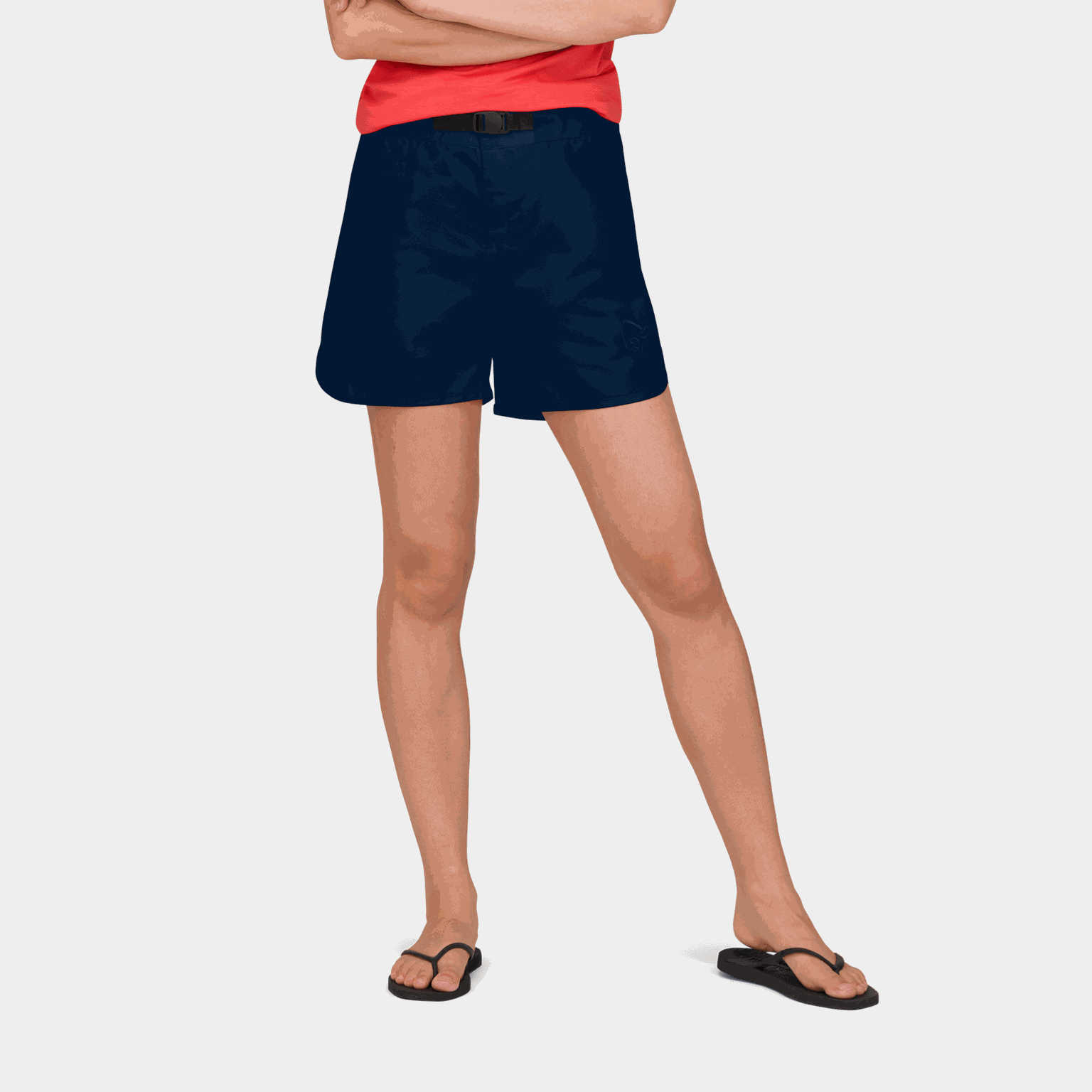 Shorts Femund Silent Grid, Wandershort, feminino