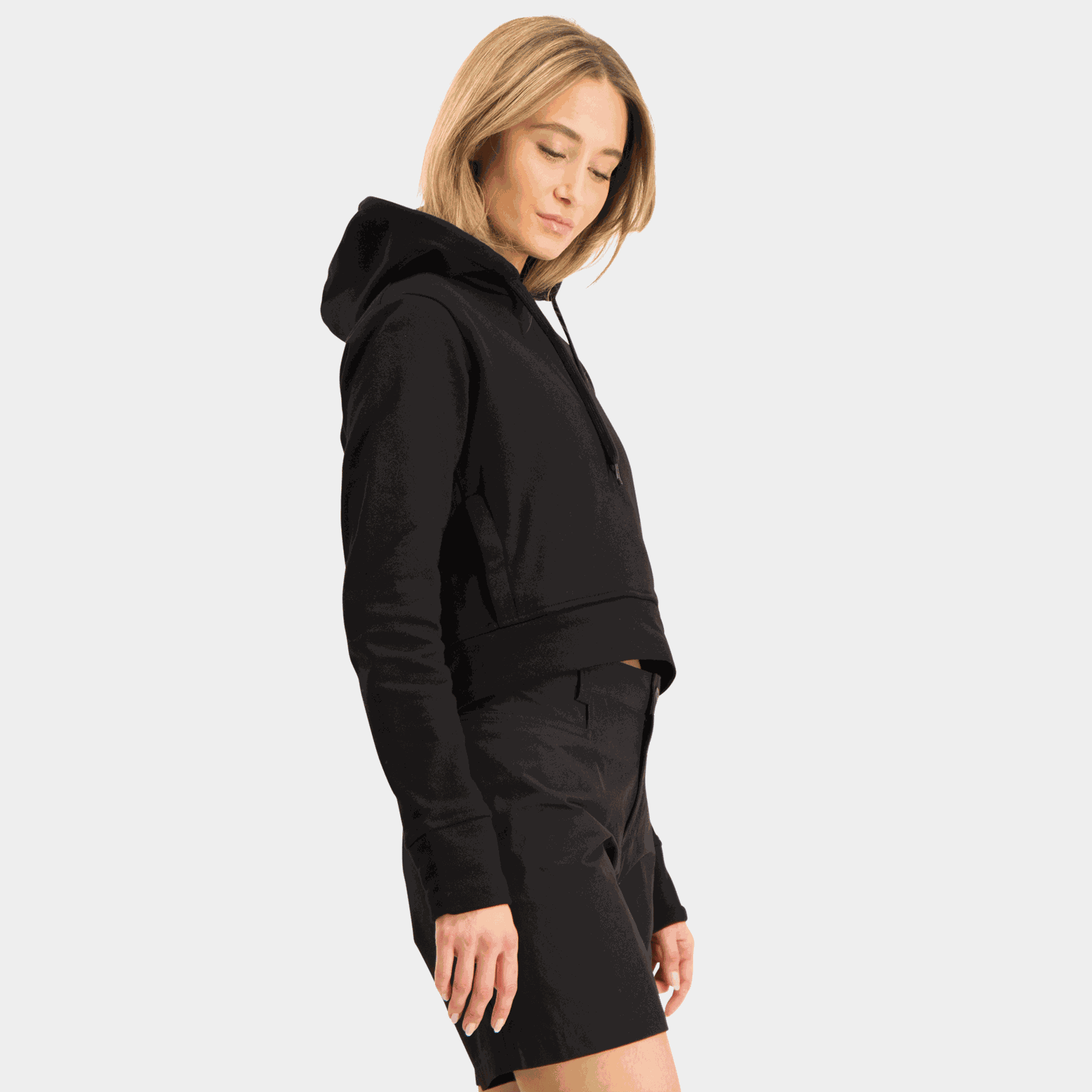  Suéter feminino clássico - preto