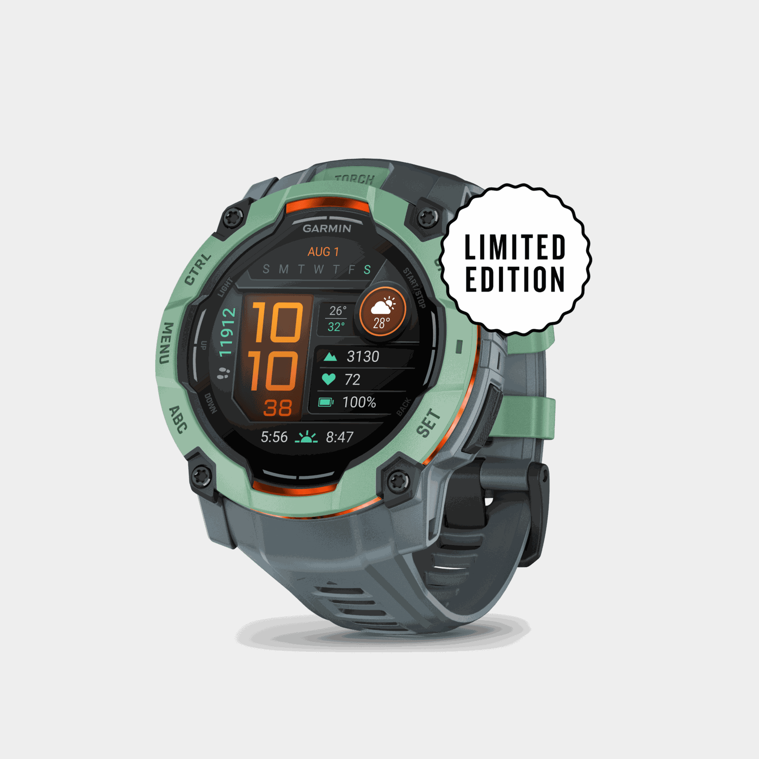 Smartwatch Instinct 3 AMOLED, 50 mm
