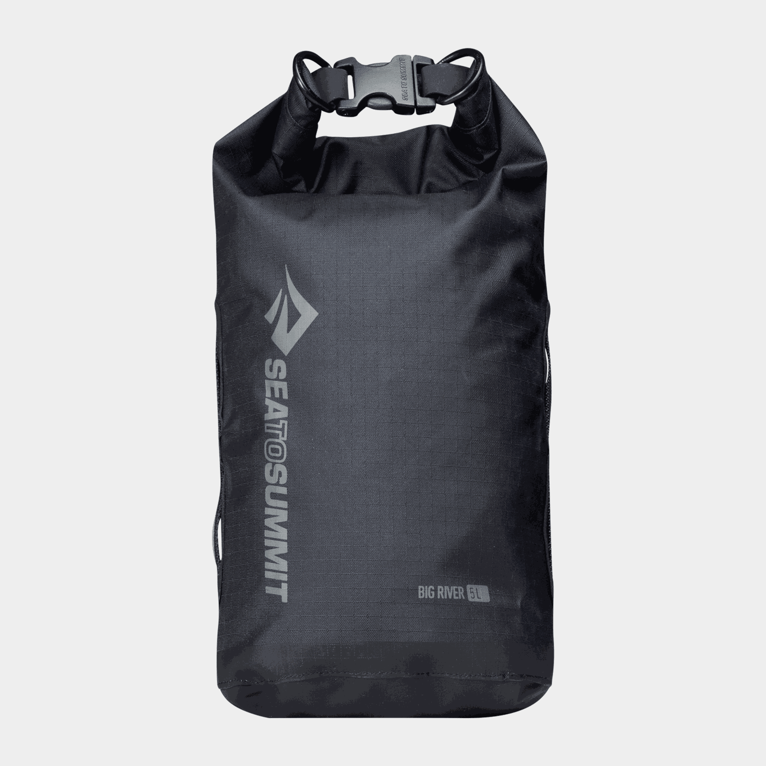 Big River Dry Bag 5L, tørrsekk, vanntett pakksekk - Svart