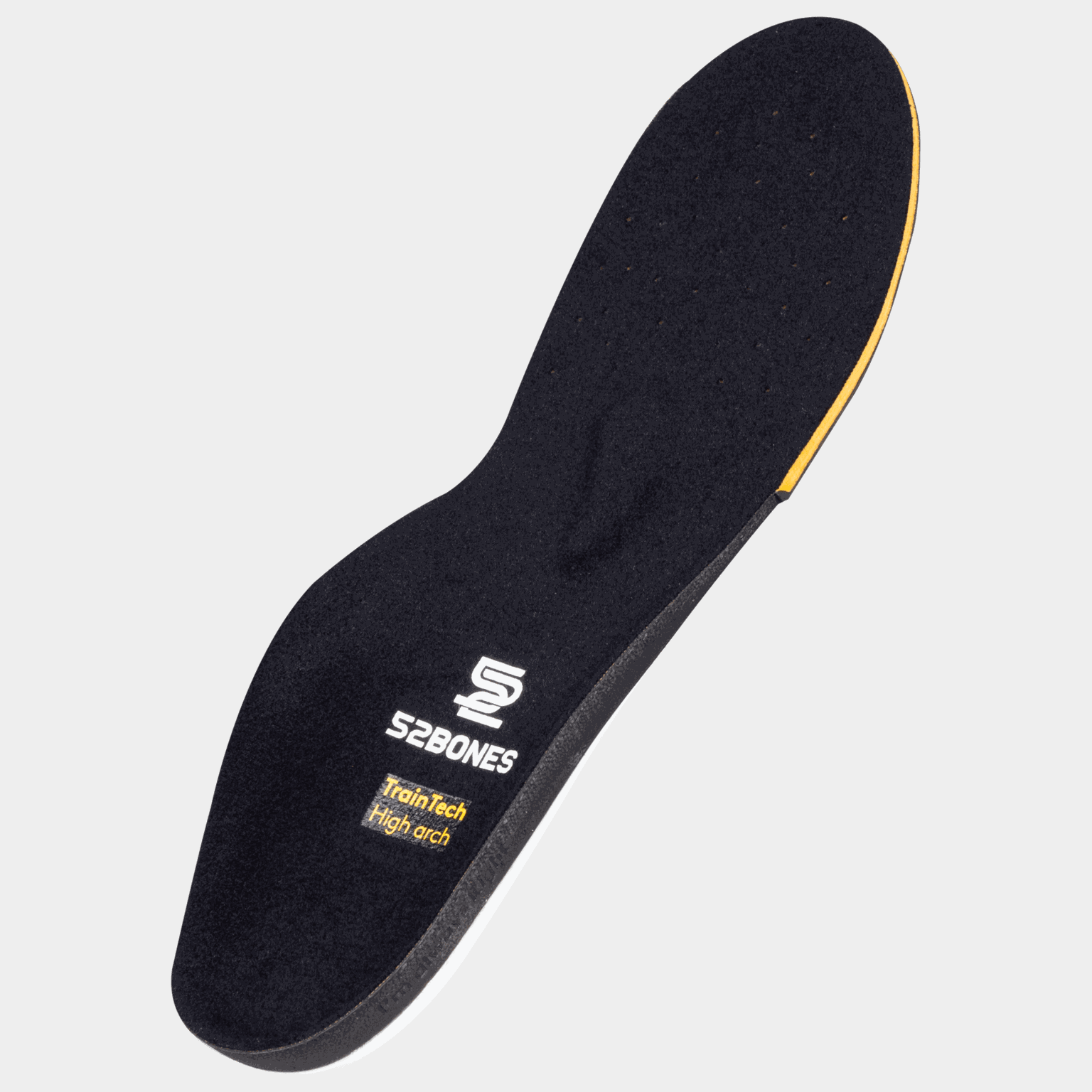  Soletta Traintech per arco plantare alto, unisex – Nera