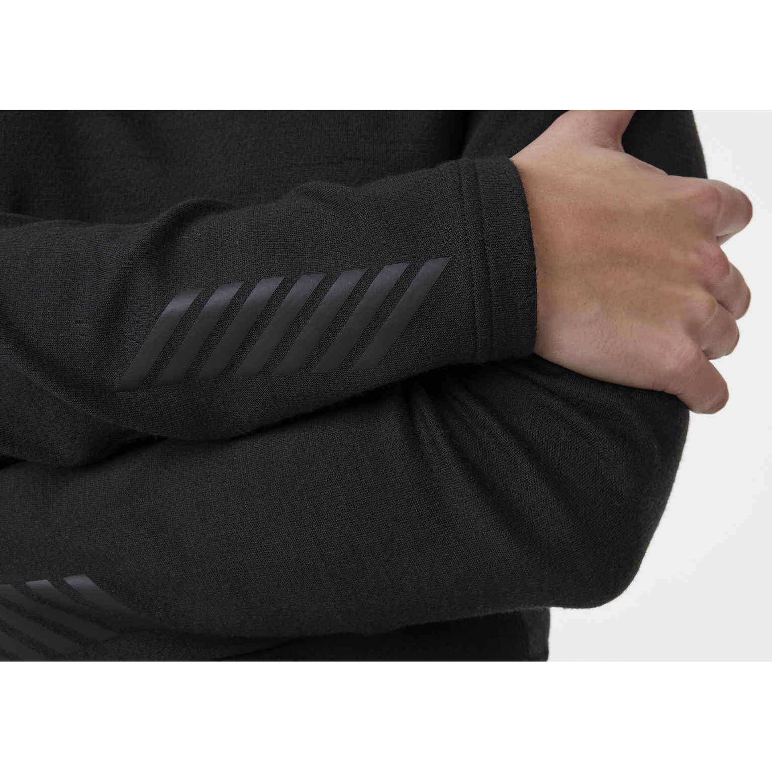  Pull en laine mérinos mi-lourd pour femme Lifa Merino – Noir