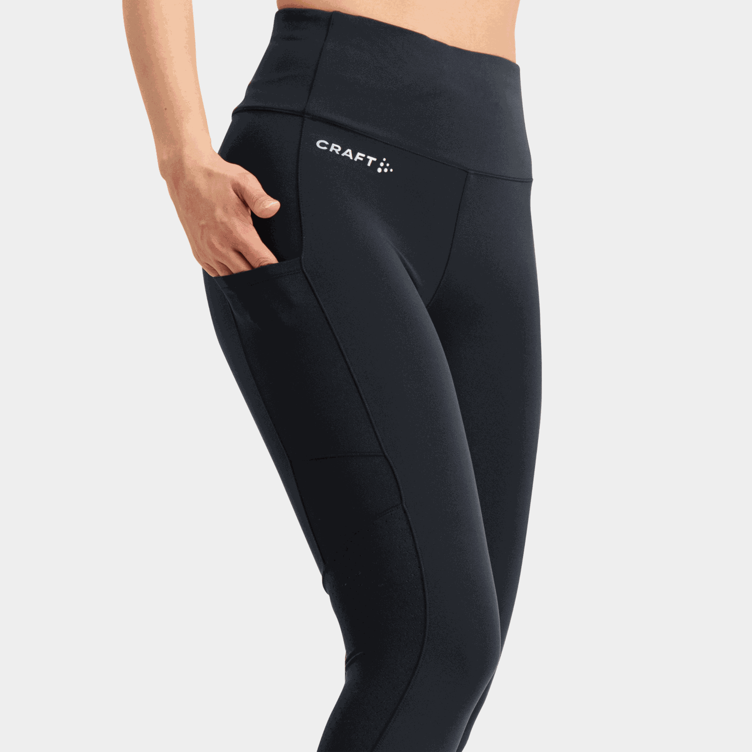Adv Essence Tights 2, treningstights, dame - Svart