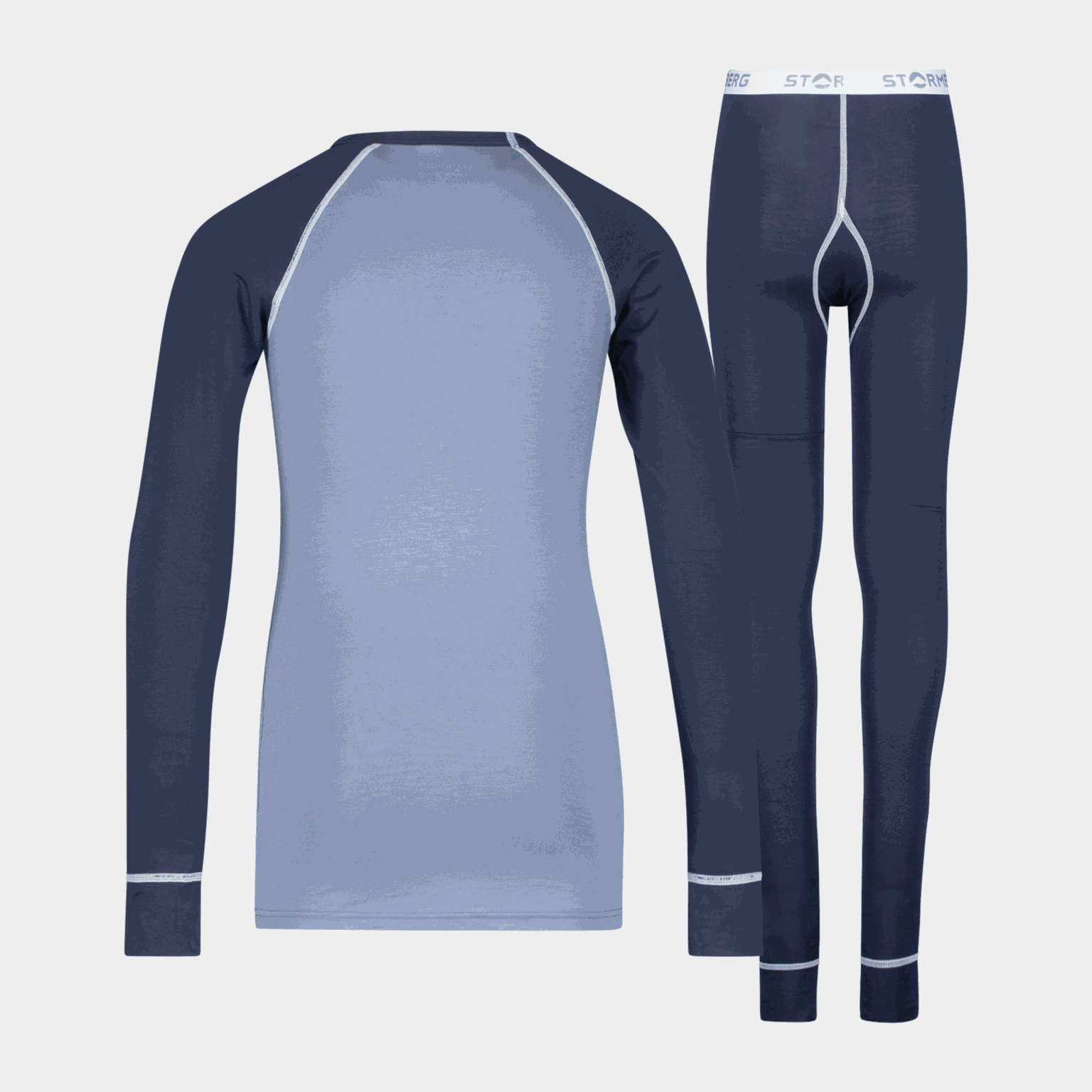  Ensemble de sous-vêtements Falkenberg Bamboo, taille junior - Bleu foncé