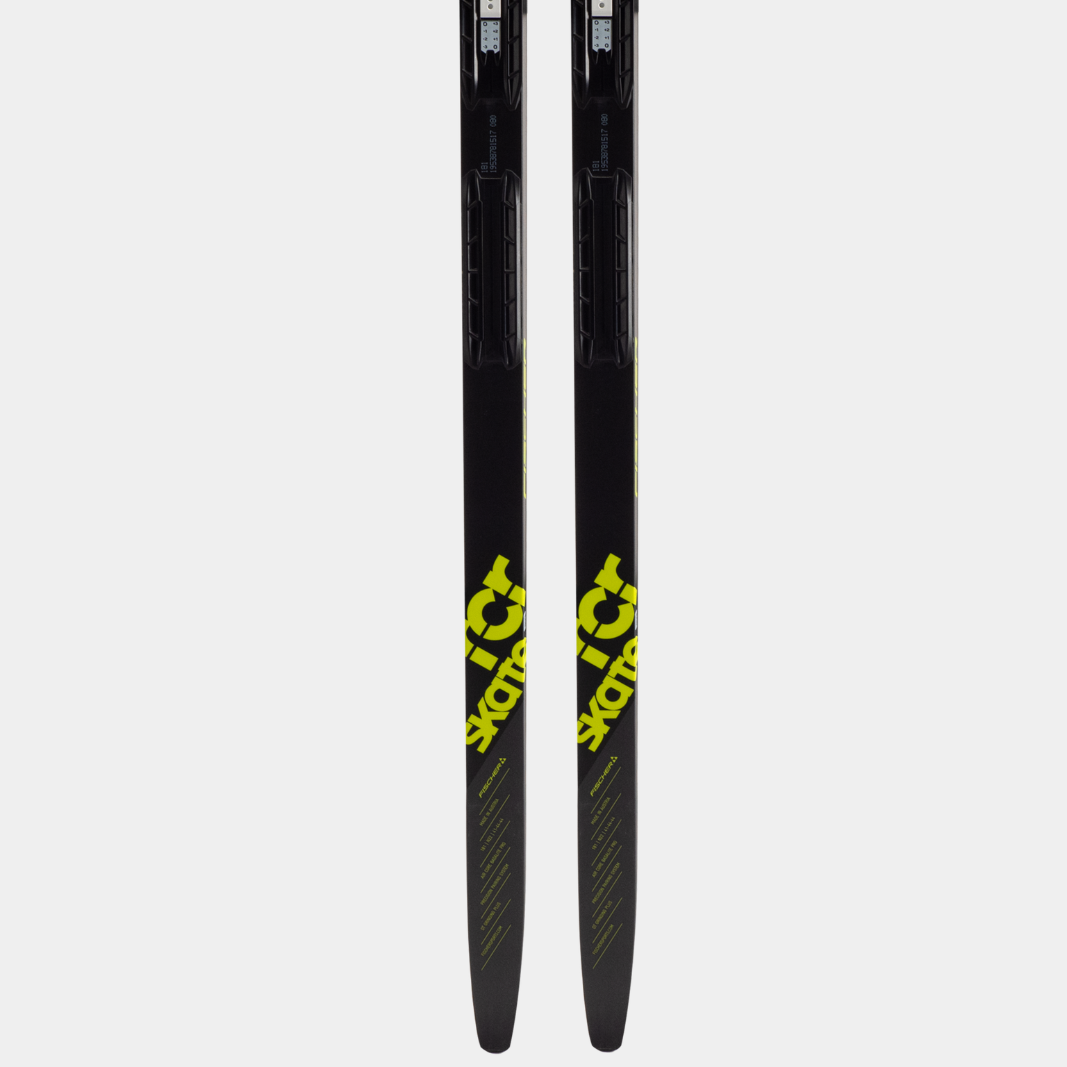 Sci da fondo RCR Skate 24/25, sci da pattinaggio, unisex - Nero