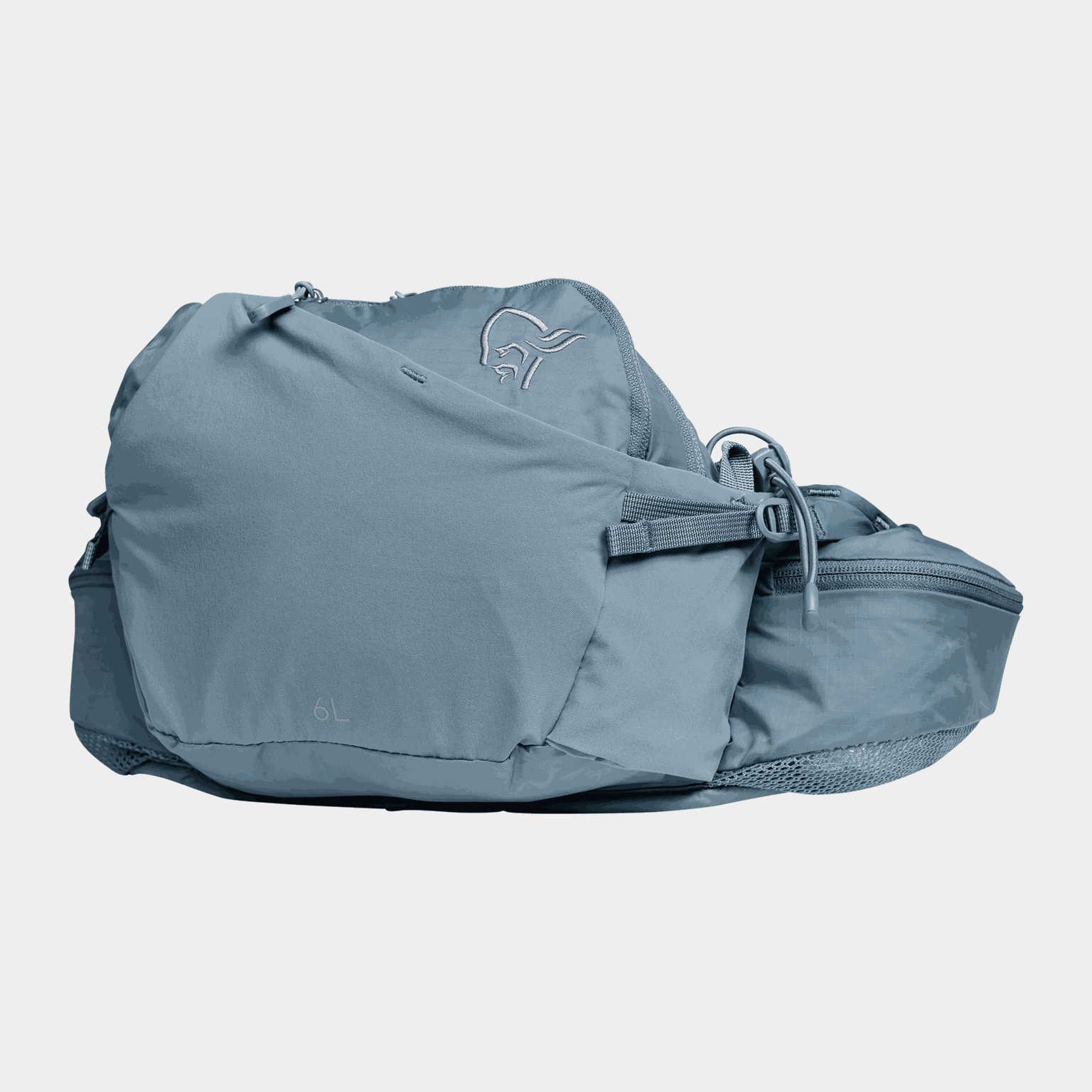 femund econyl70 6L Hüfttasche, Unisexe - Gris