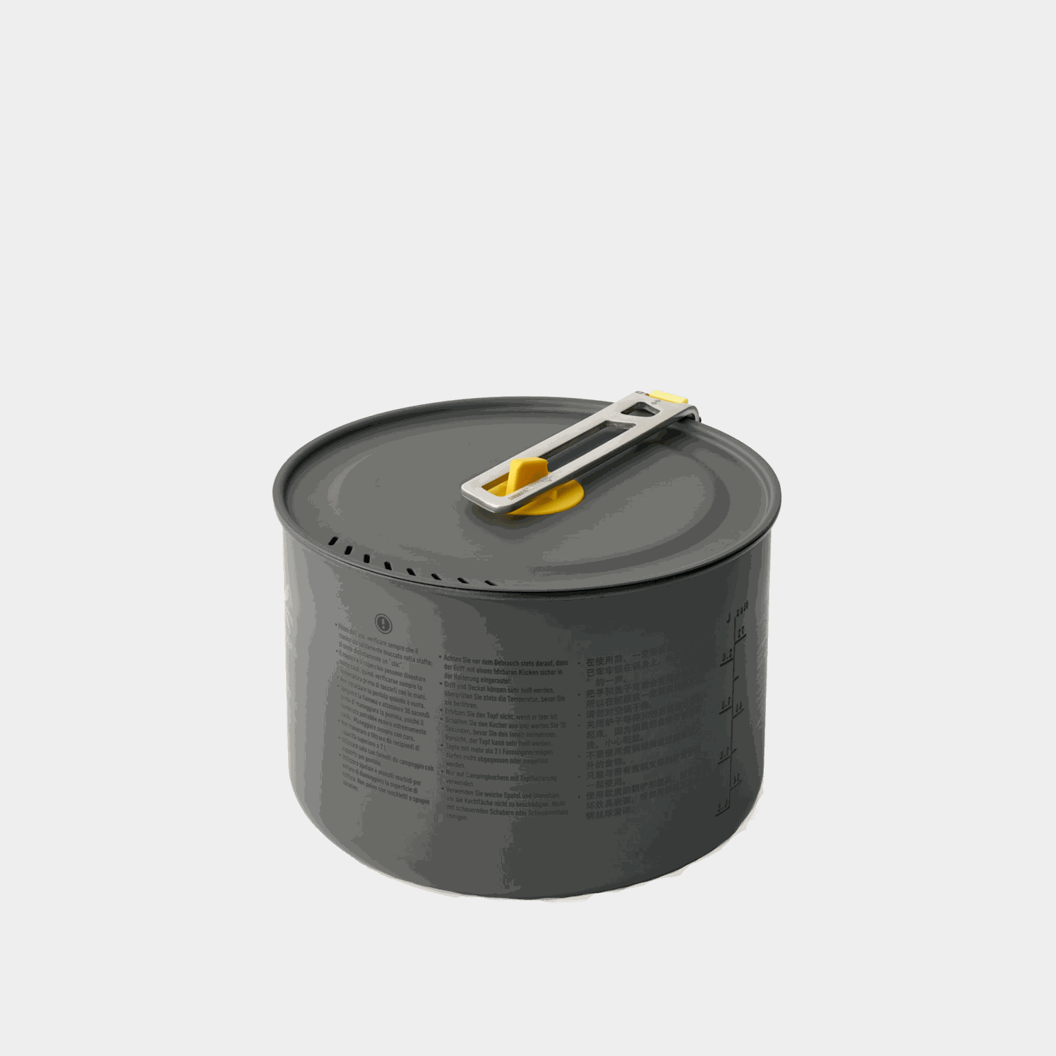 Sea To Summit Frontier Ul Pot 3L, kjele - Grå
