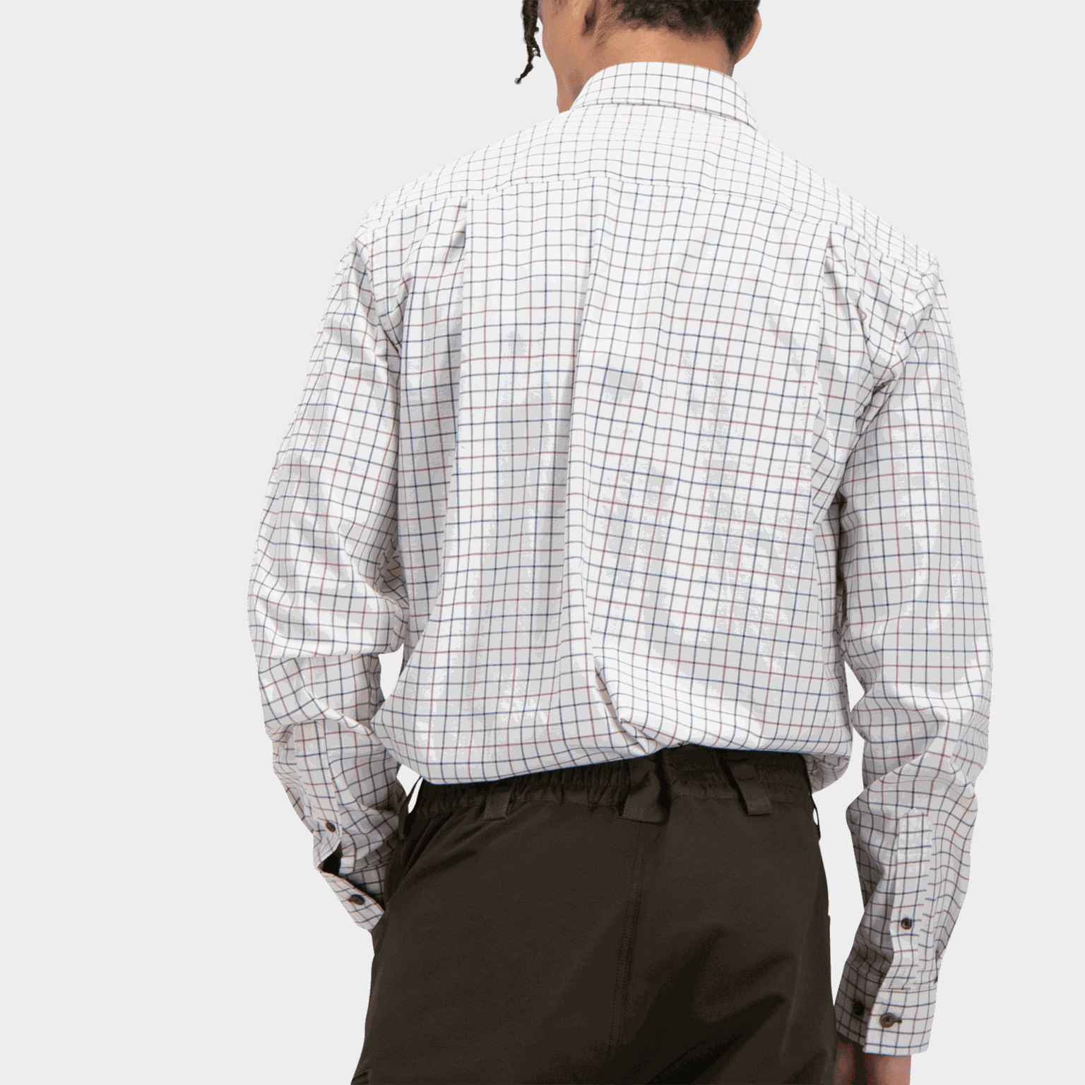  Camisa de tiro Oxford, verde