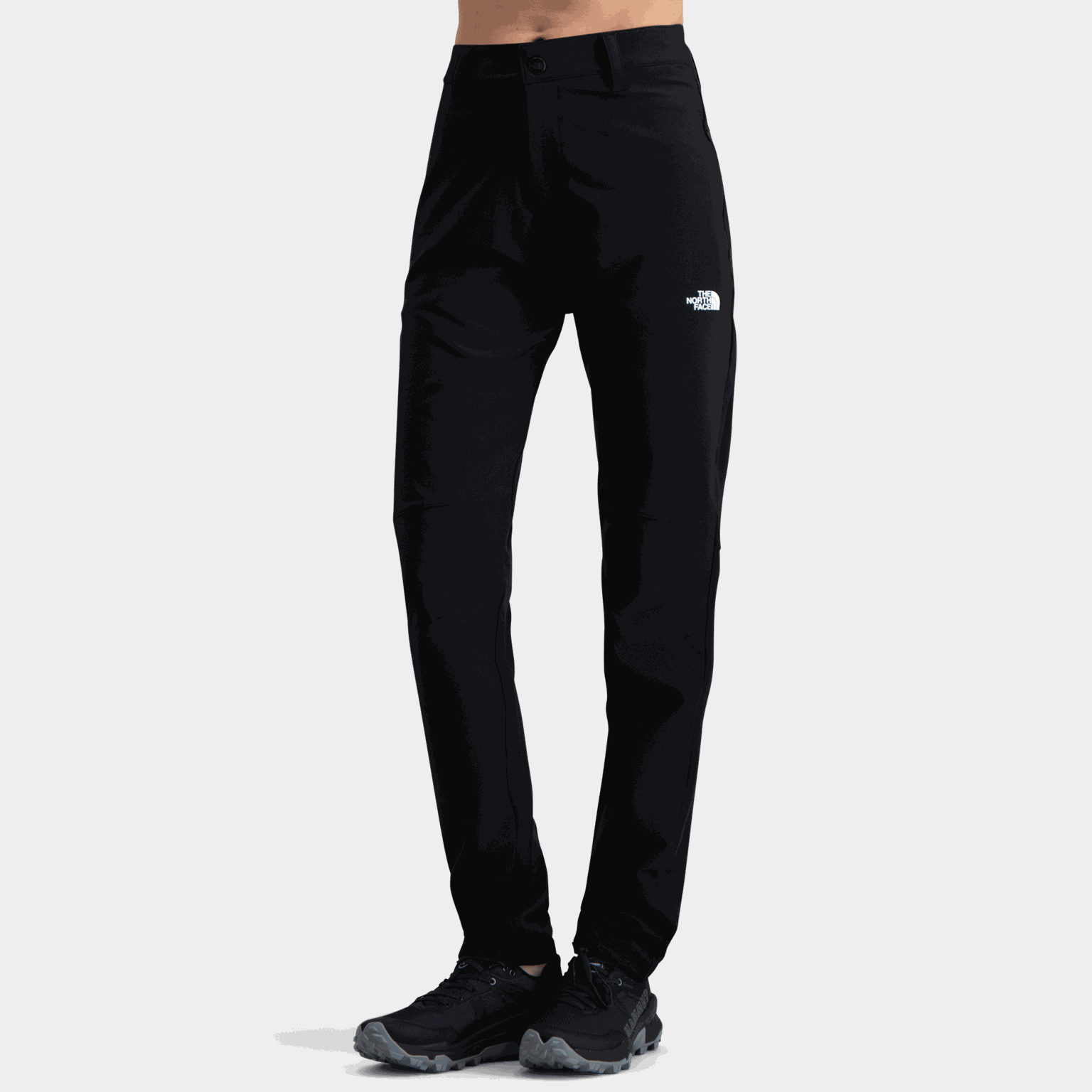  Calça Grivola, calça softshell feminina - preta