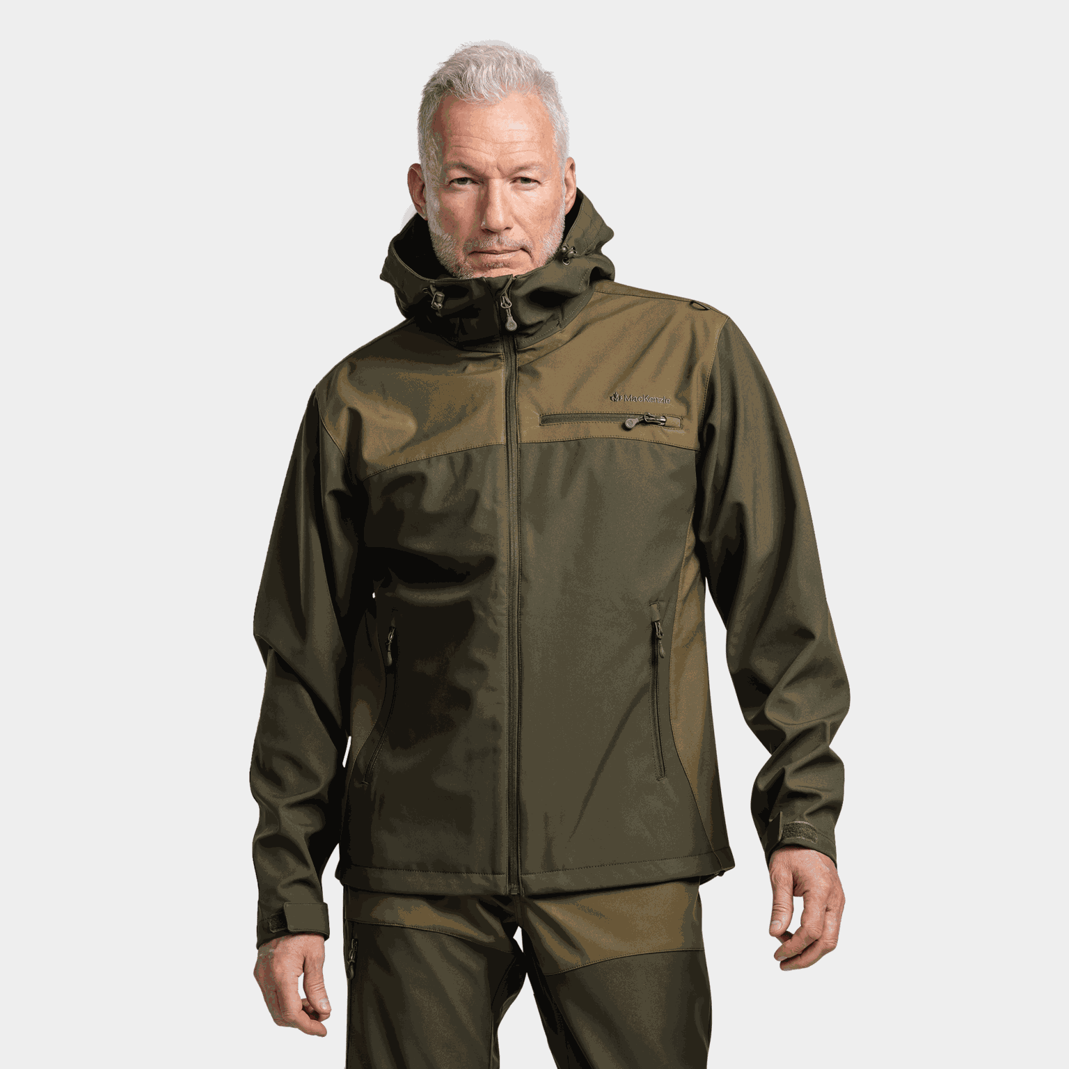  Razorback softshell dzseki, sötétzöld softshell dzseki