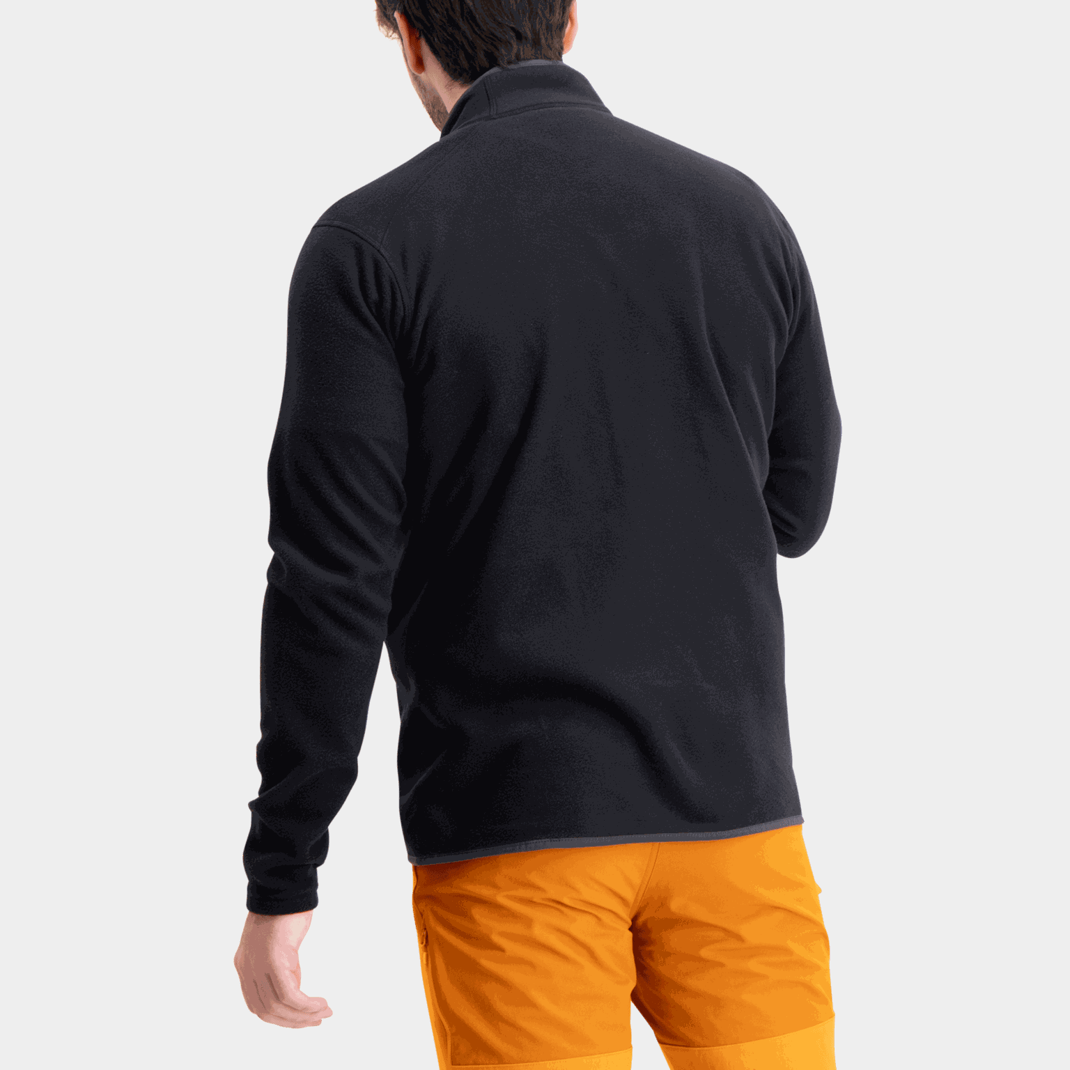 Veste Pollux, veste polaire pour homme – Noire