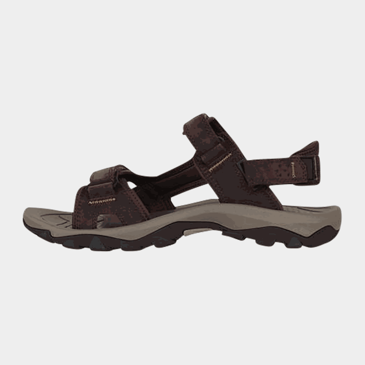 Antibes Leather, sandal, herre - Brun