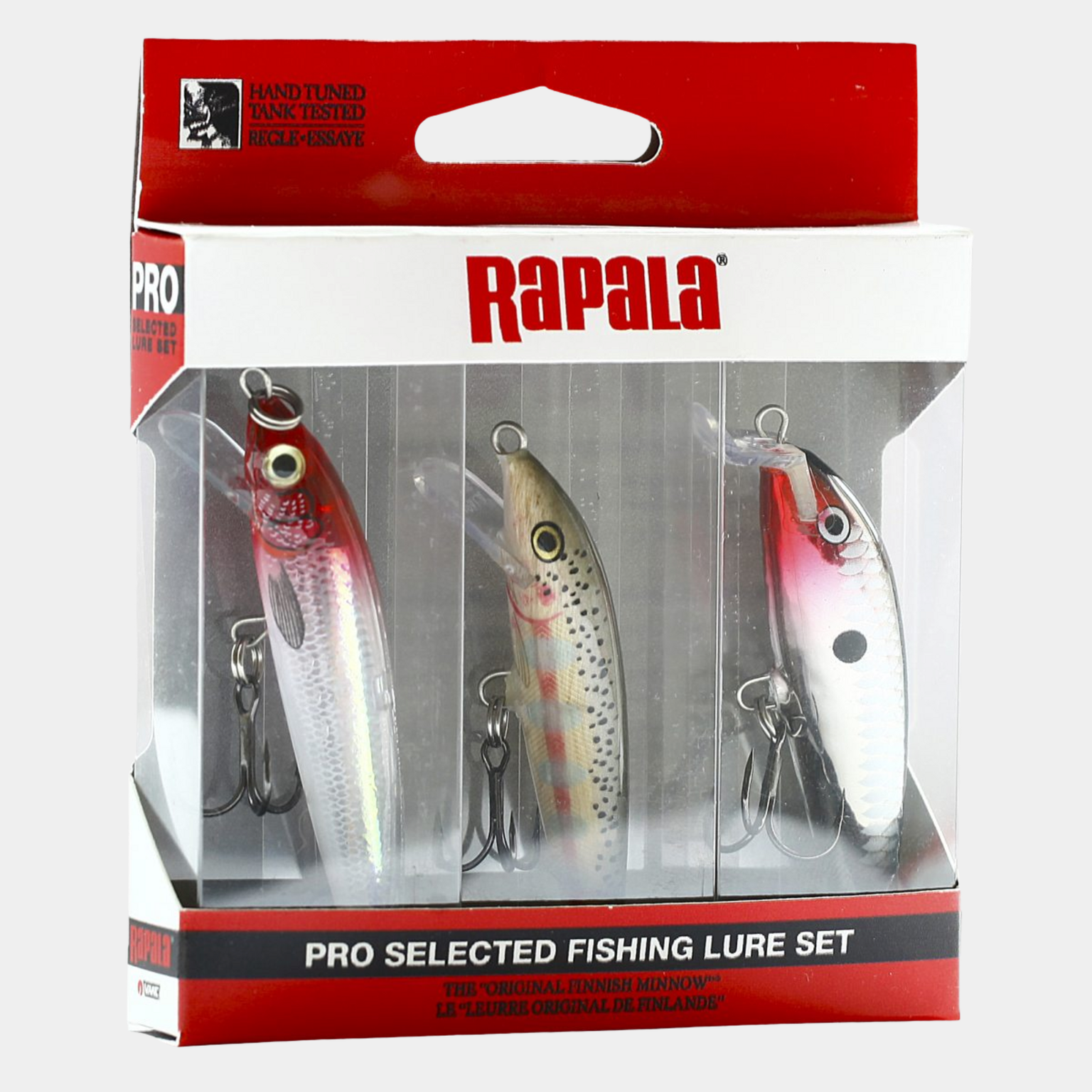 Laksesett fiskesluk, wobbler -