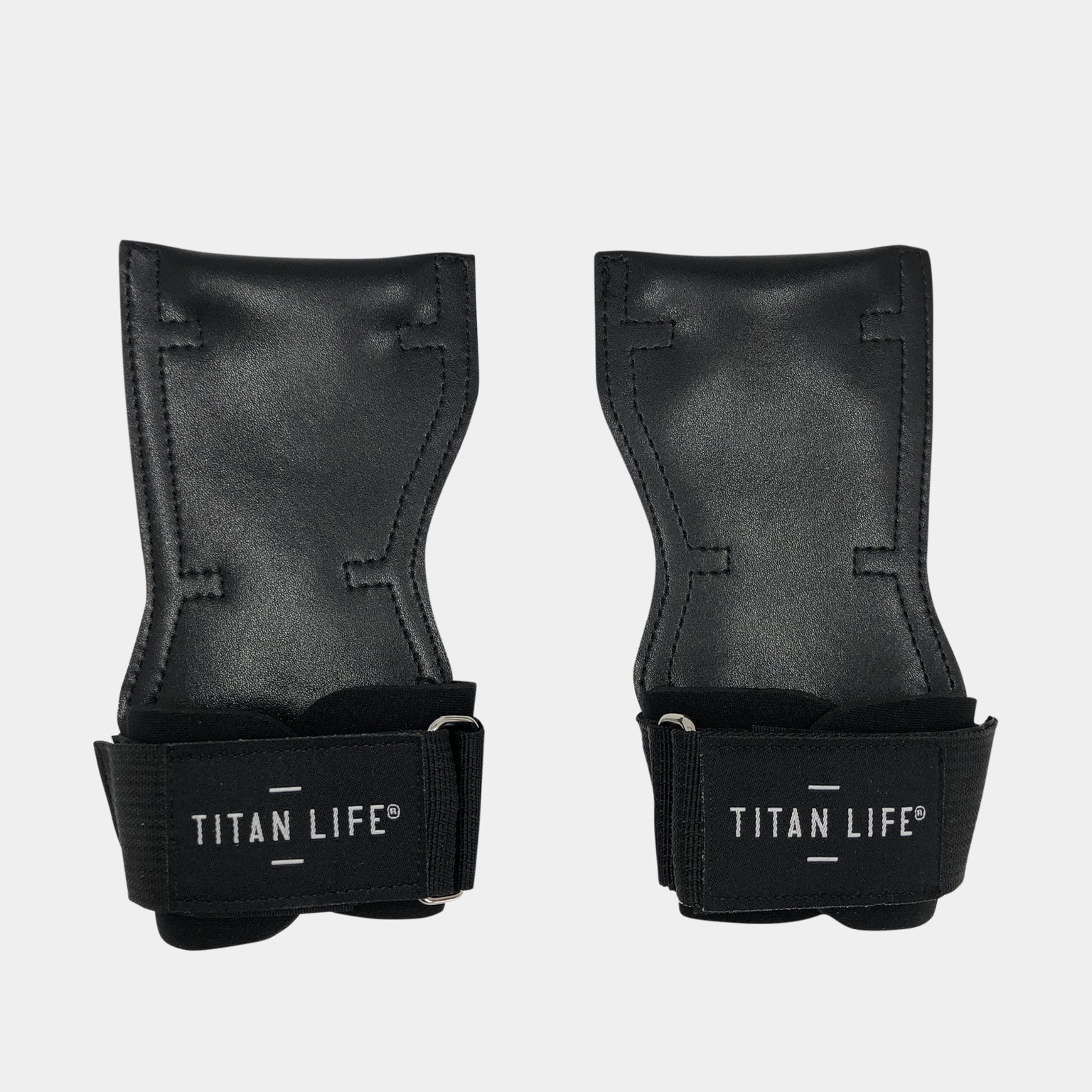  Titan Life – Uchwyty do podnoszenia, podpórka pod nadgarstki – czarne