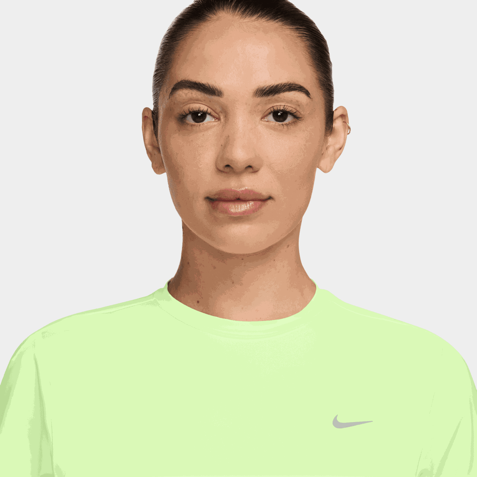 Dri-FIT Swift Short Sleeve Top, t-skjorte, dame - Grønn
