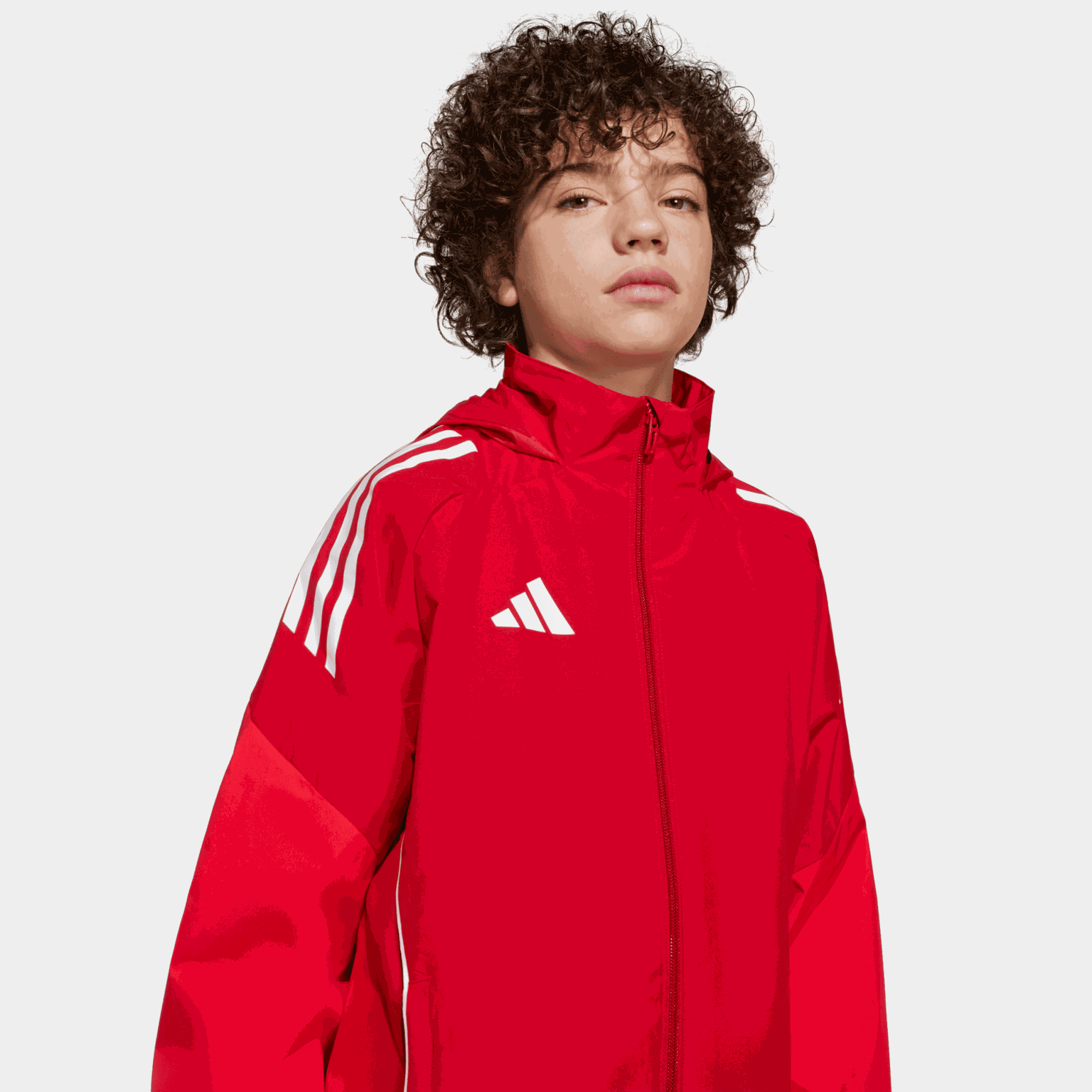  Giacca da competizione Tiro 25 All-Weather, taglia Junior - Rossa
