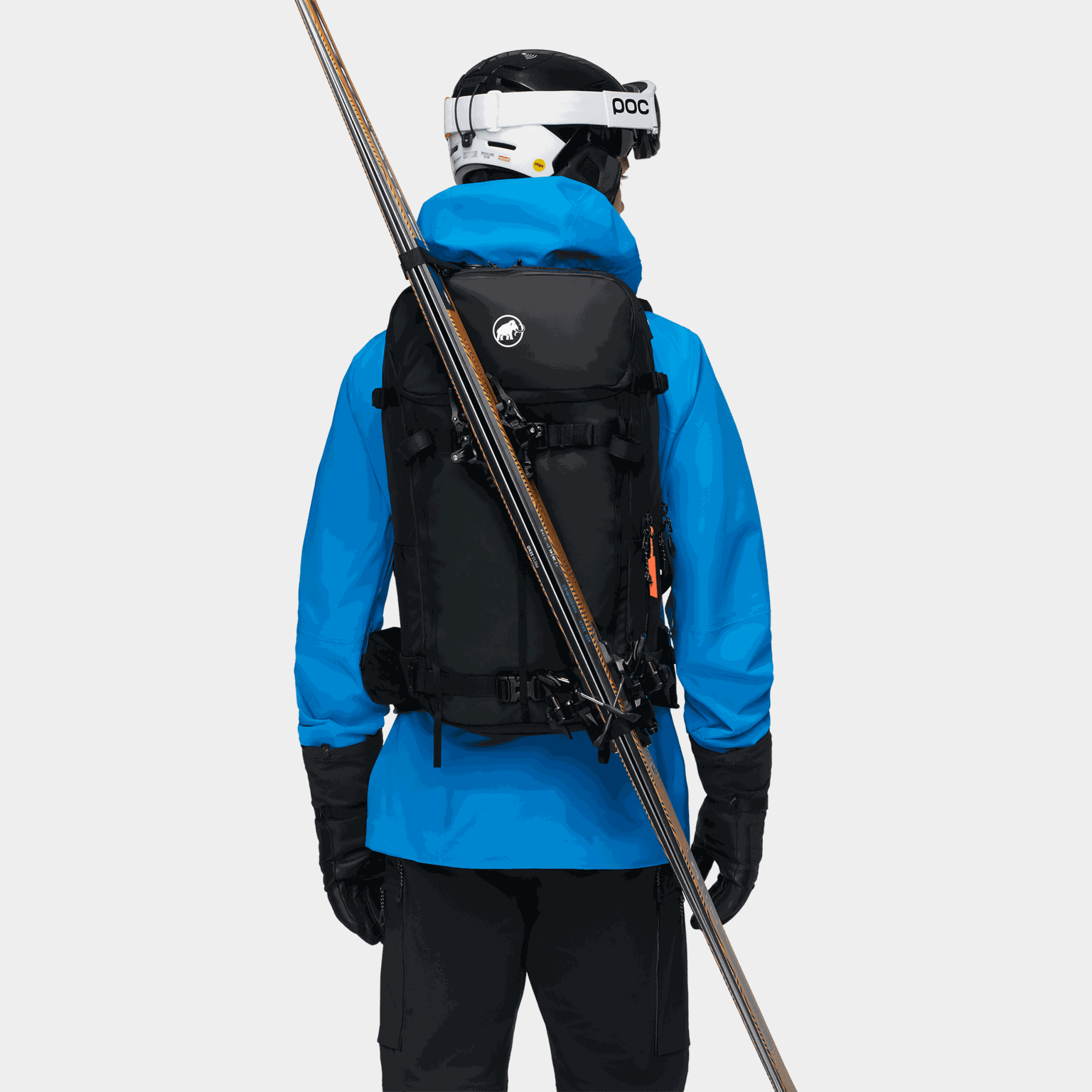 Mochila Nirvana 35L 24/25L, Mochila Unissex para Caminhadas - Preta