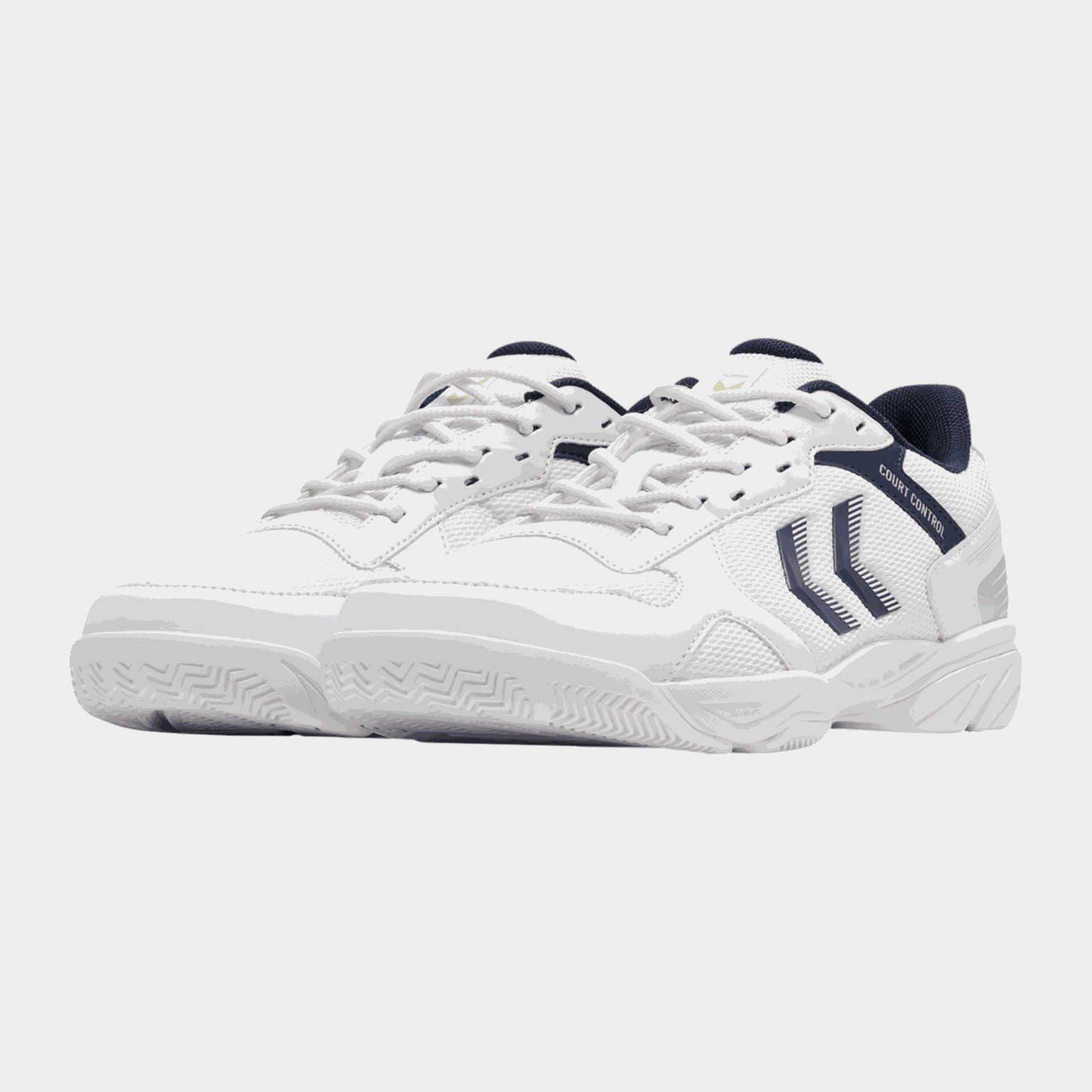  Klapki Court Control II, unisex – białe