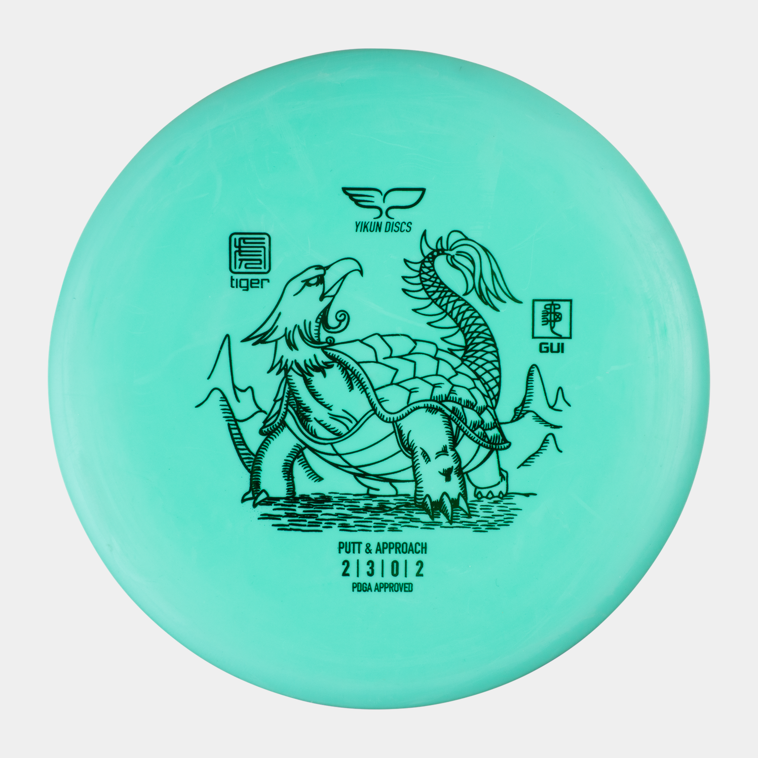  Tiger Line Putterhandleiding - Groen