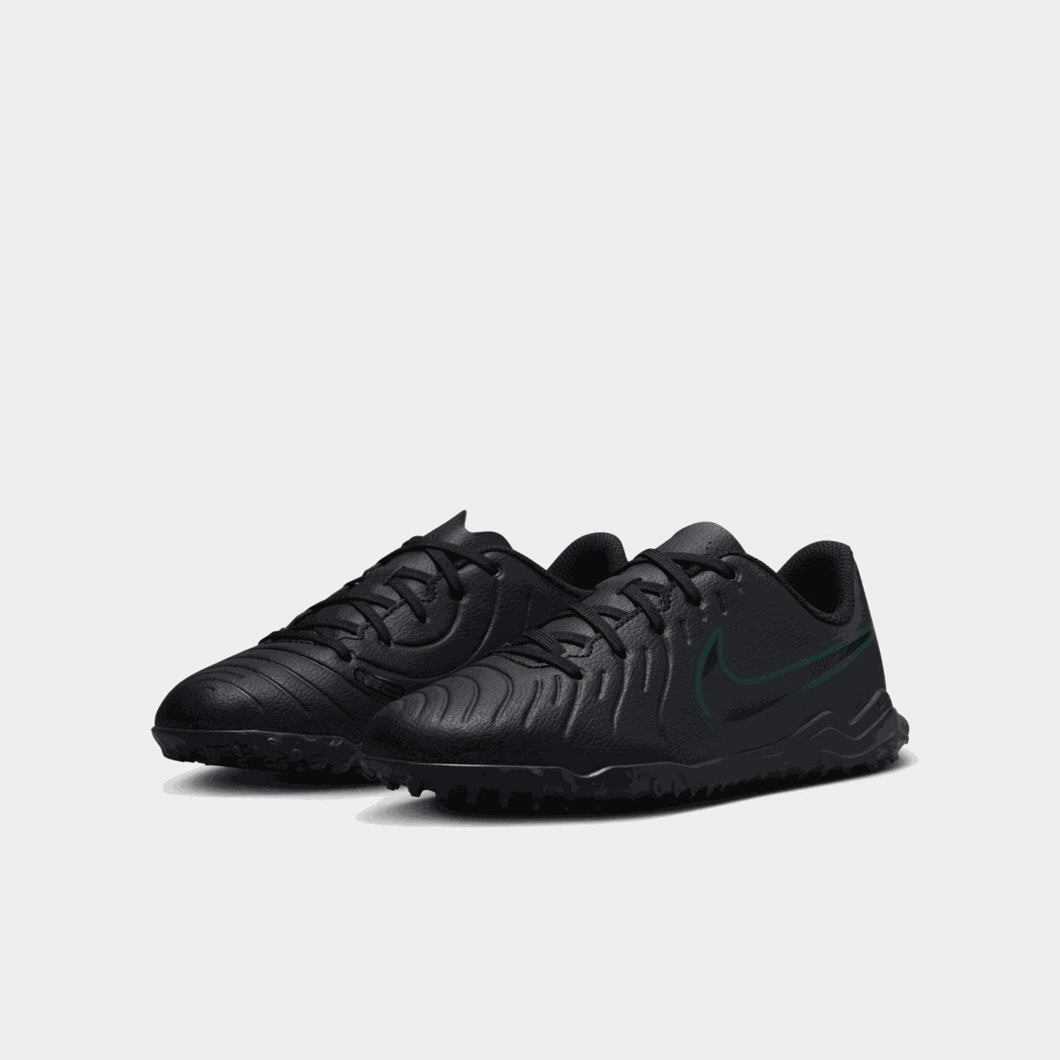  Buty piłkarskie Tiempo Legend 10 Club TF na piasek i sztuczną trawę, juniorskie - czarne