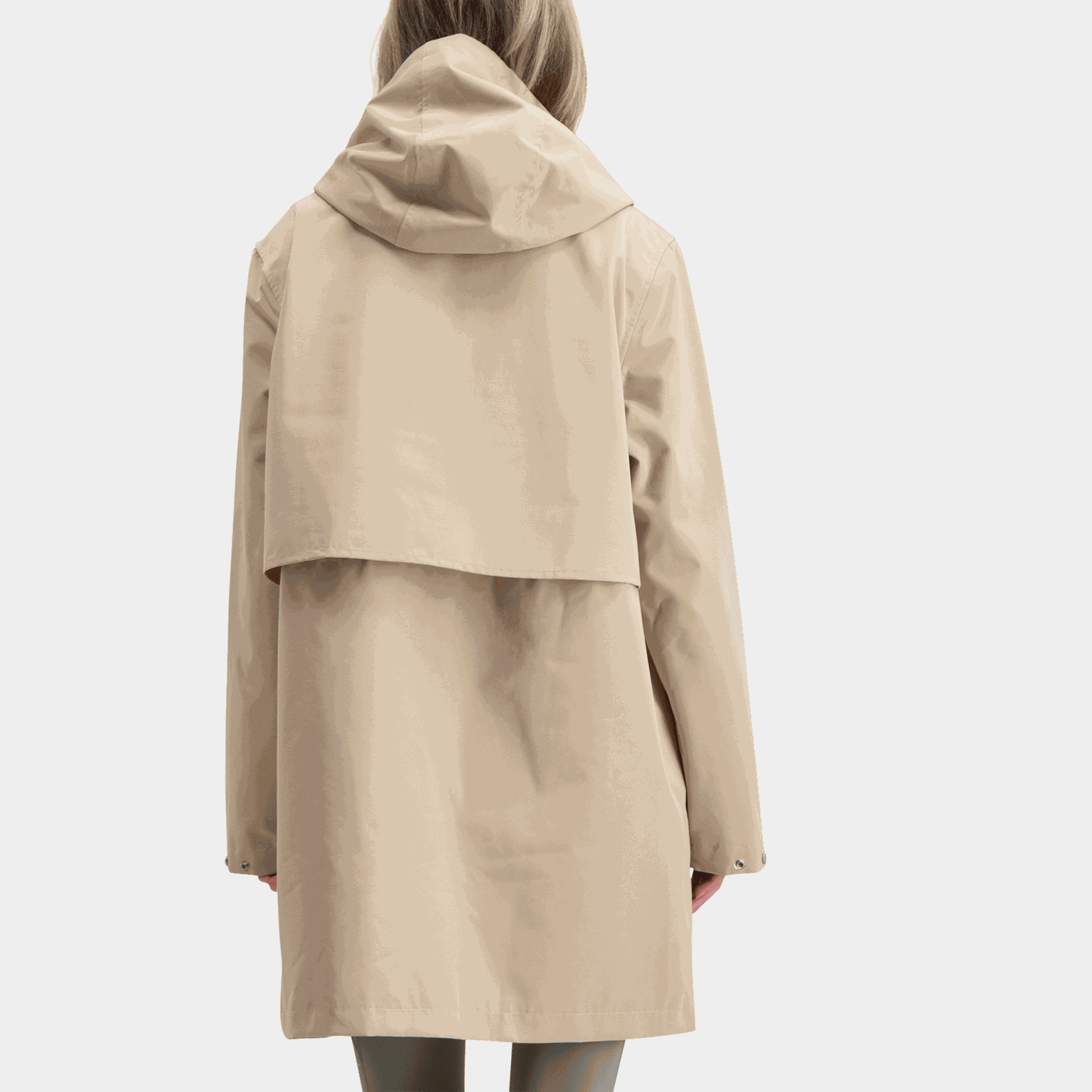  Parka feminina estilo cruiser, parka impermeável