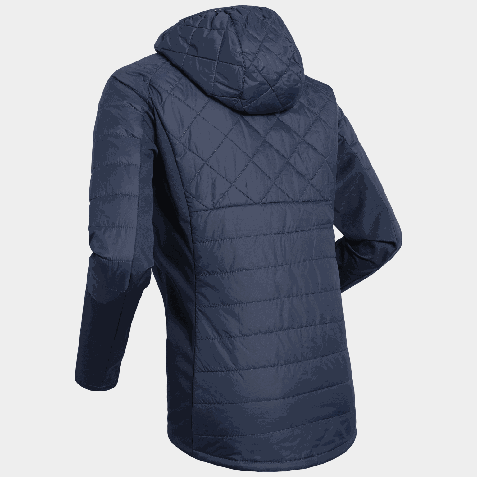 Jaqueta de esqui feminina Graphlite 24/25 com zíper frontal - azul escuro