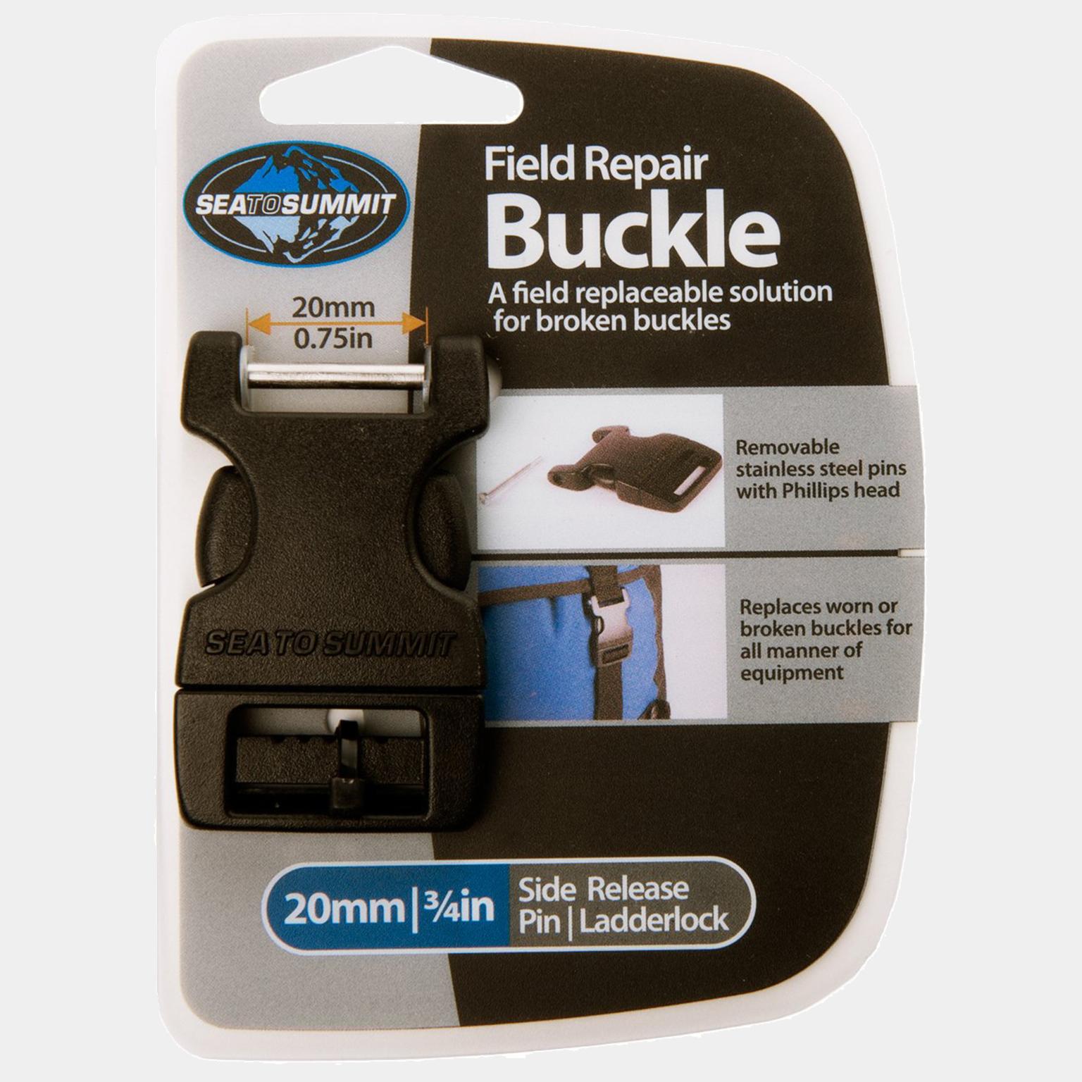 Sea To Summit Buckle 20Mm Side Release 1 Pin Black - Svart