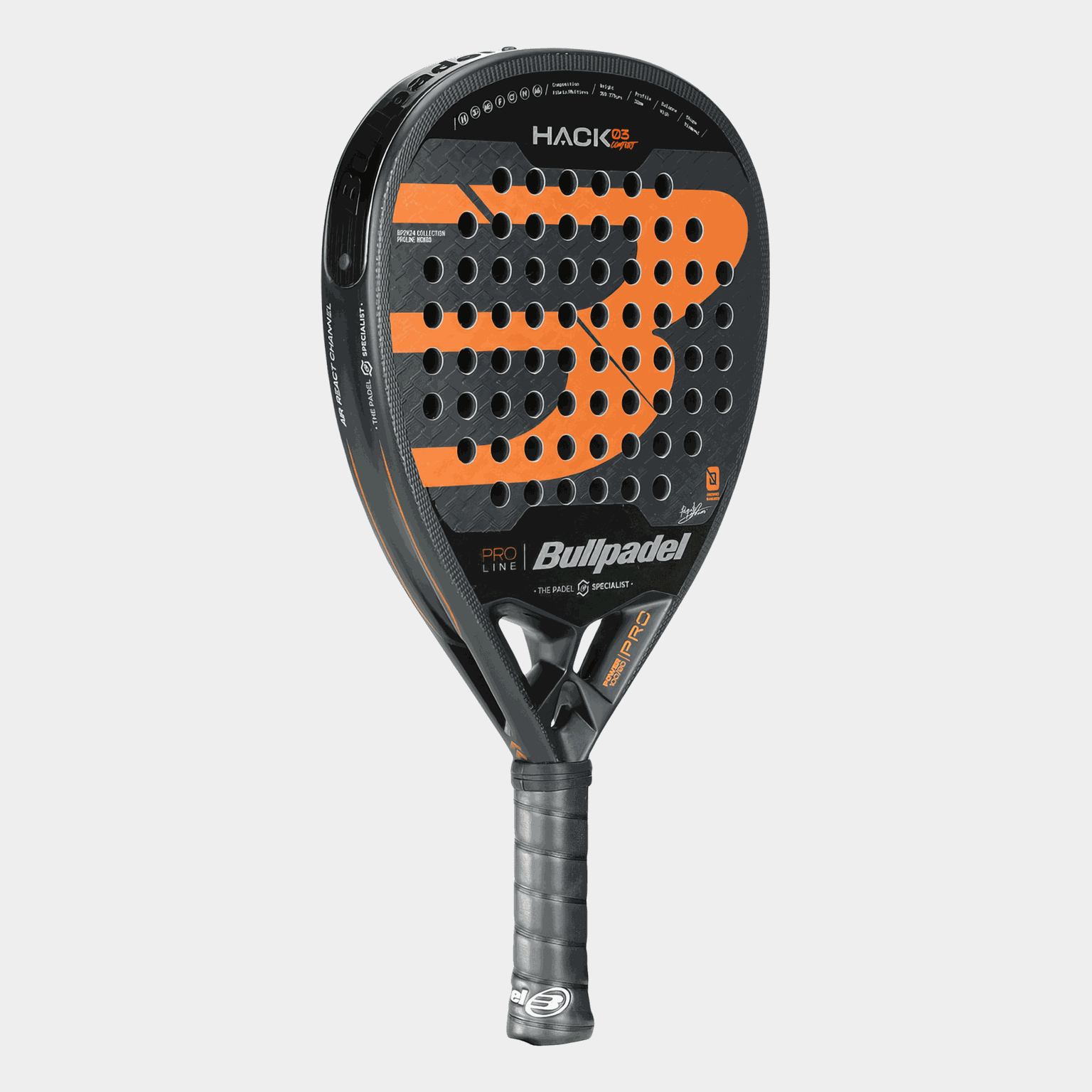  Unisex padelracket Hack 03 Comfort 24 -