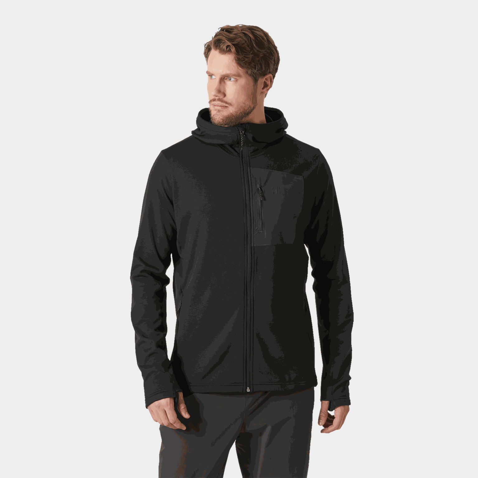 Versalite Hooded Fleece Jacket, fleecejakke, herre - Blå