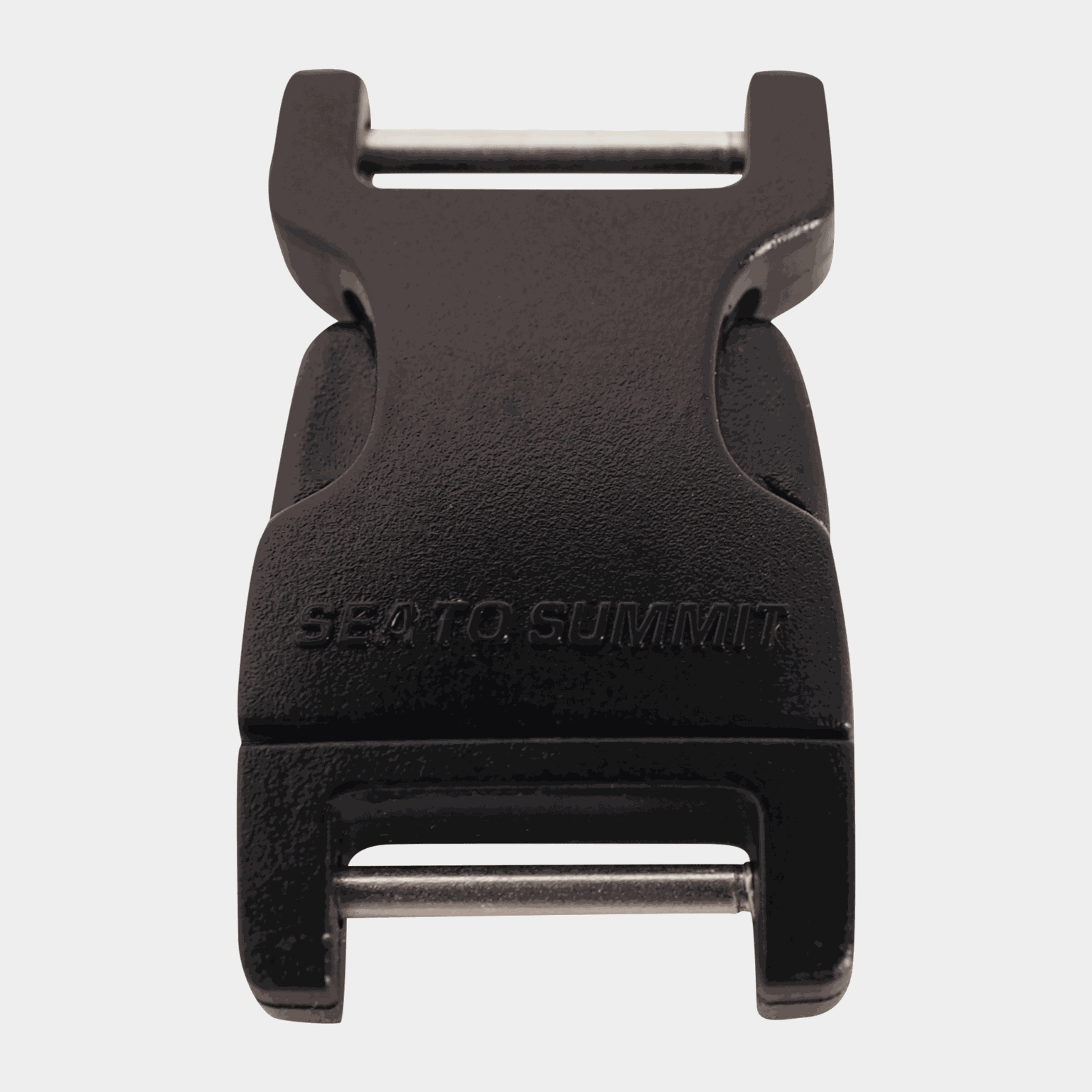 Buckle 15Mm Side Release 2 Pin Black, reserveklips - Svart