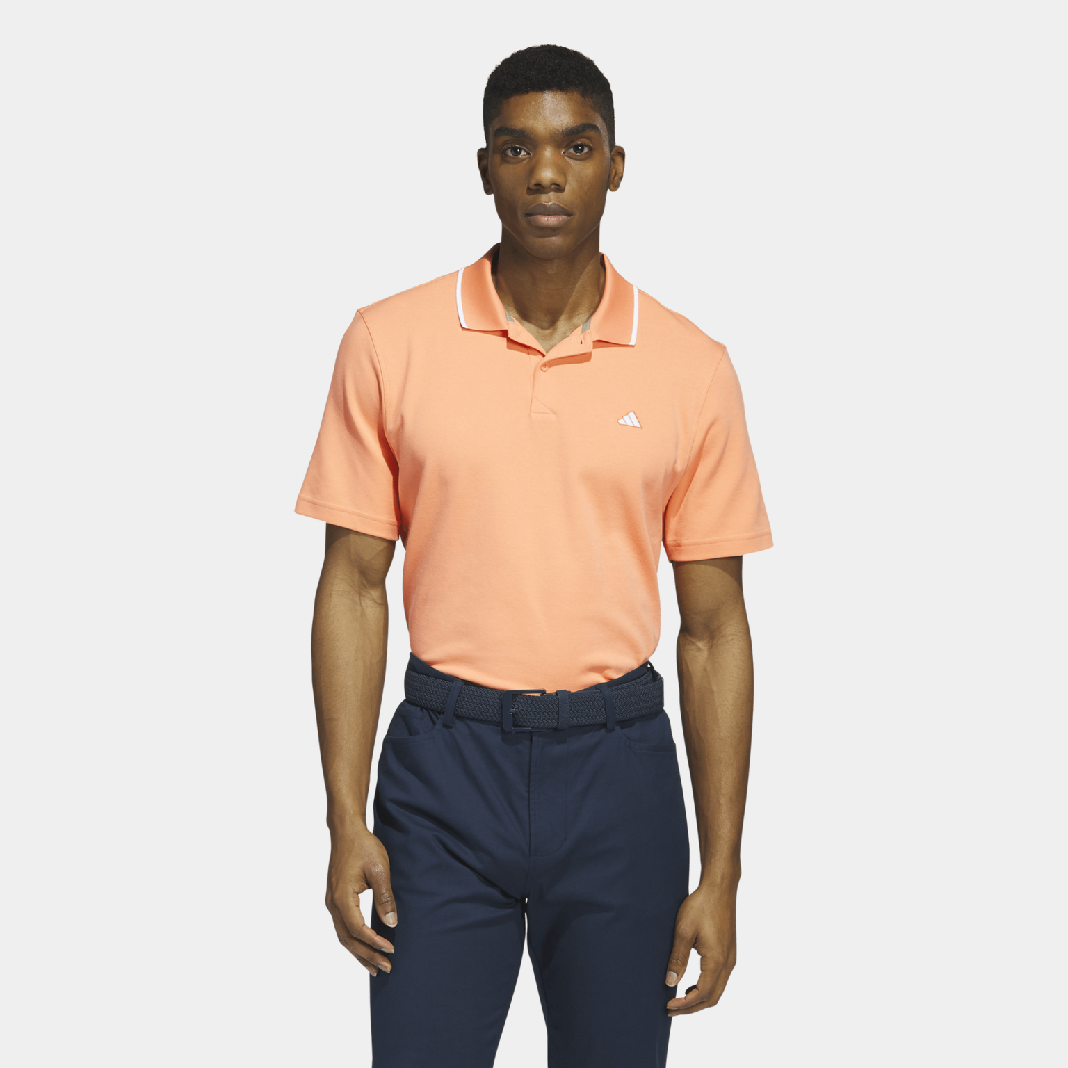 Męska koszulka polo Go-To Golf Piqué – pomarańczowa